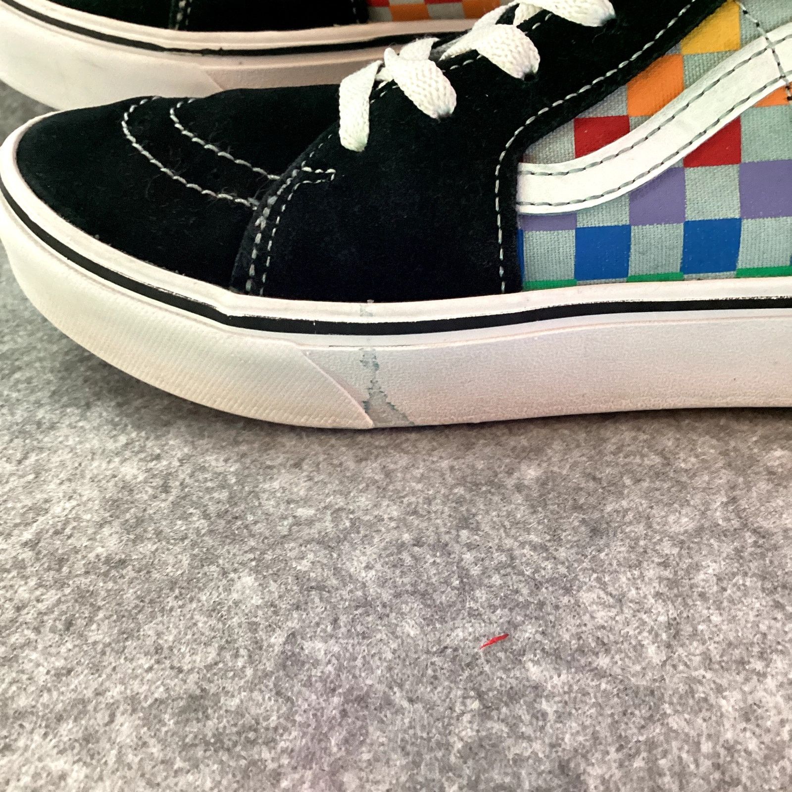 Vans Vans Sk8-Hi ComfyCush Rainbow High Top Shoes Women’s 5.5 Size US 5.5 / IT 35.5 - 2 Thumbnail