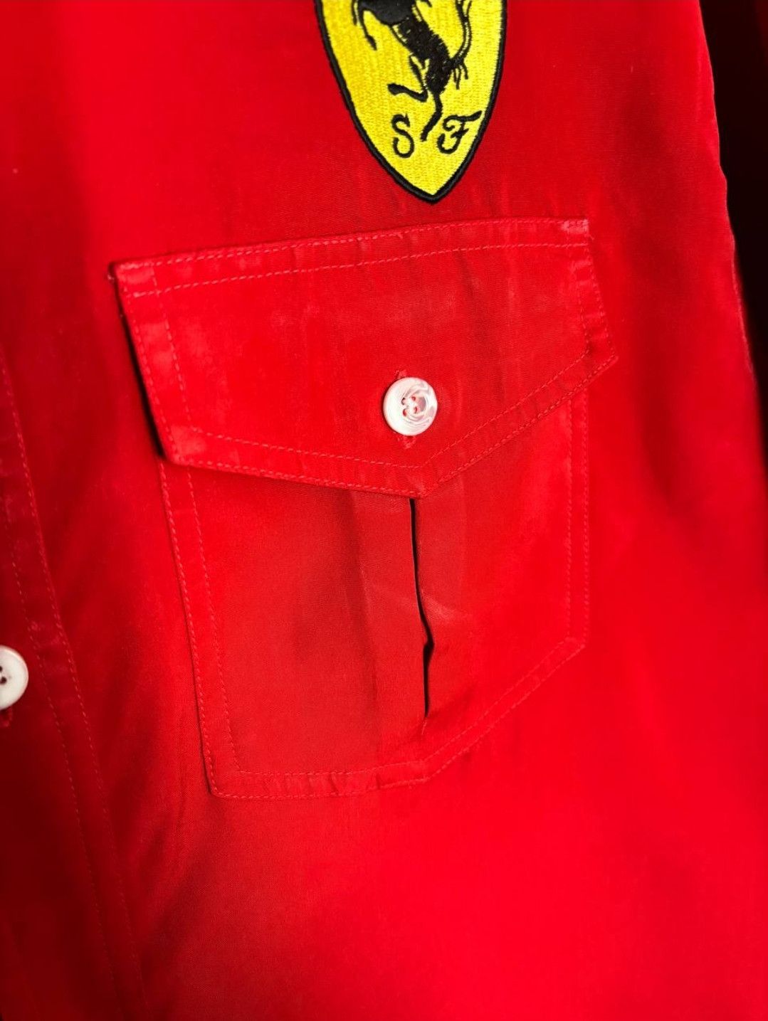 Ferrari Ferrari Schumacher F1 Racing Shirt Size US L / EU 52-54 / 3 - 9 Thumbnail