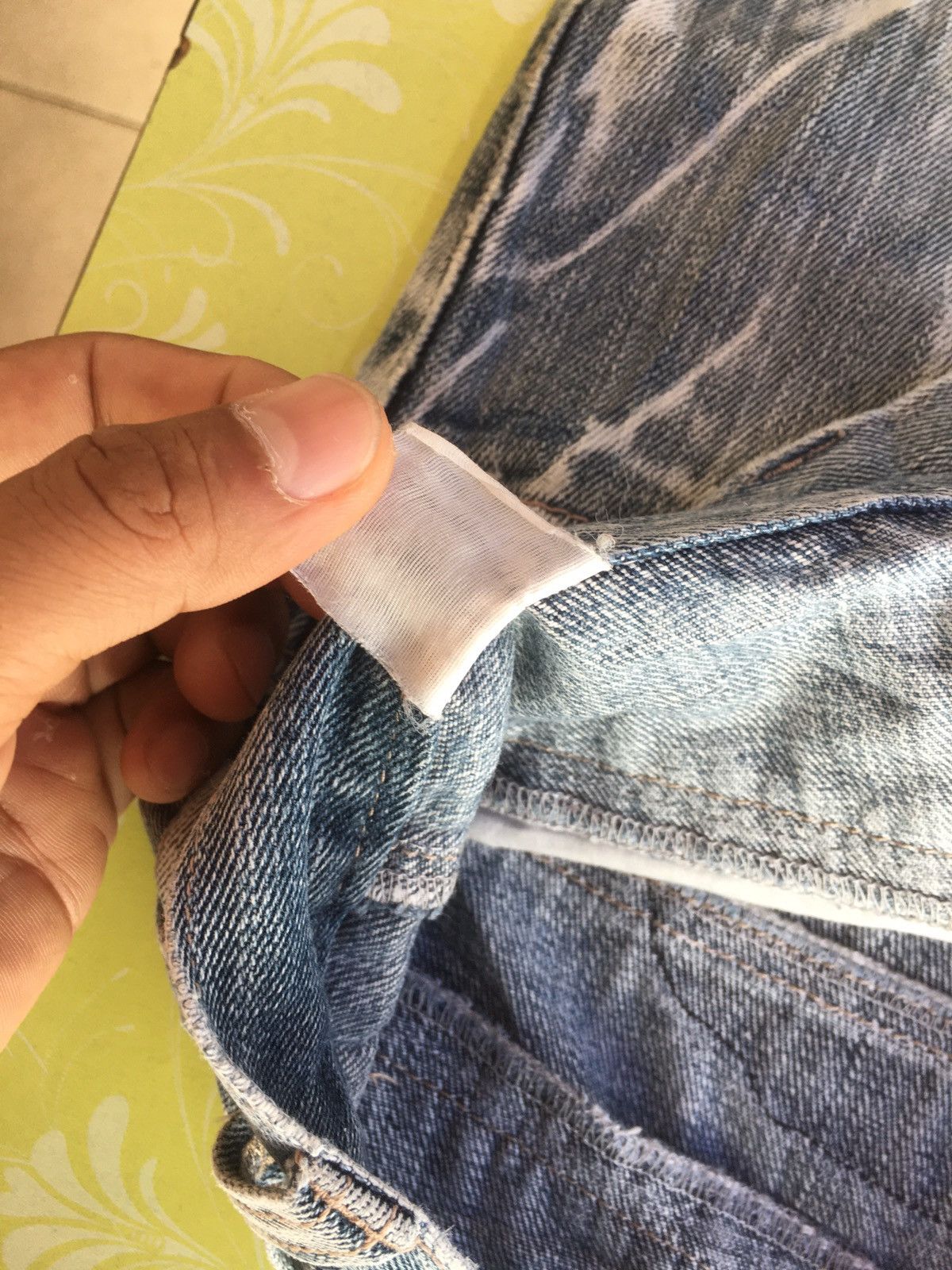 Japanese Brand Nylaus jeans double waist Size US 30 / EU 46 - 3 Thumbnail