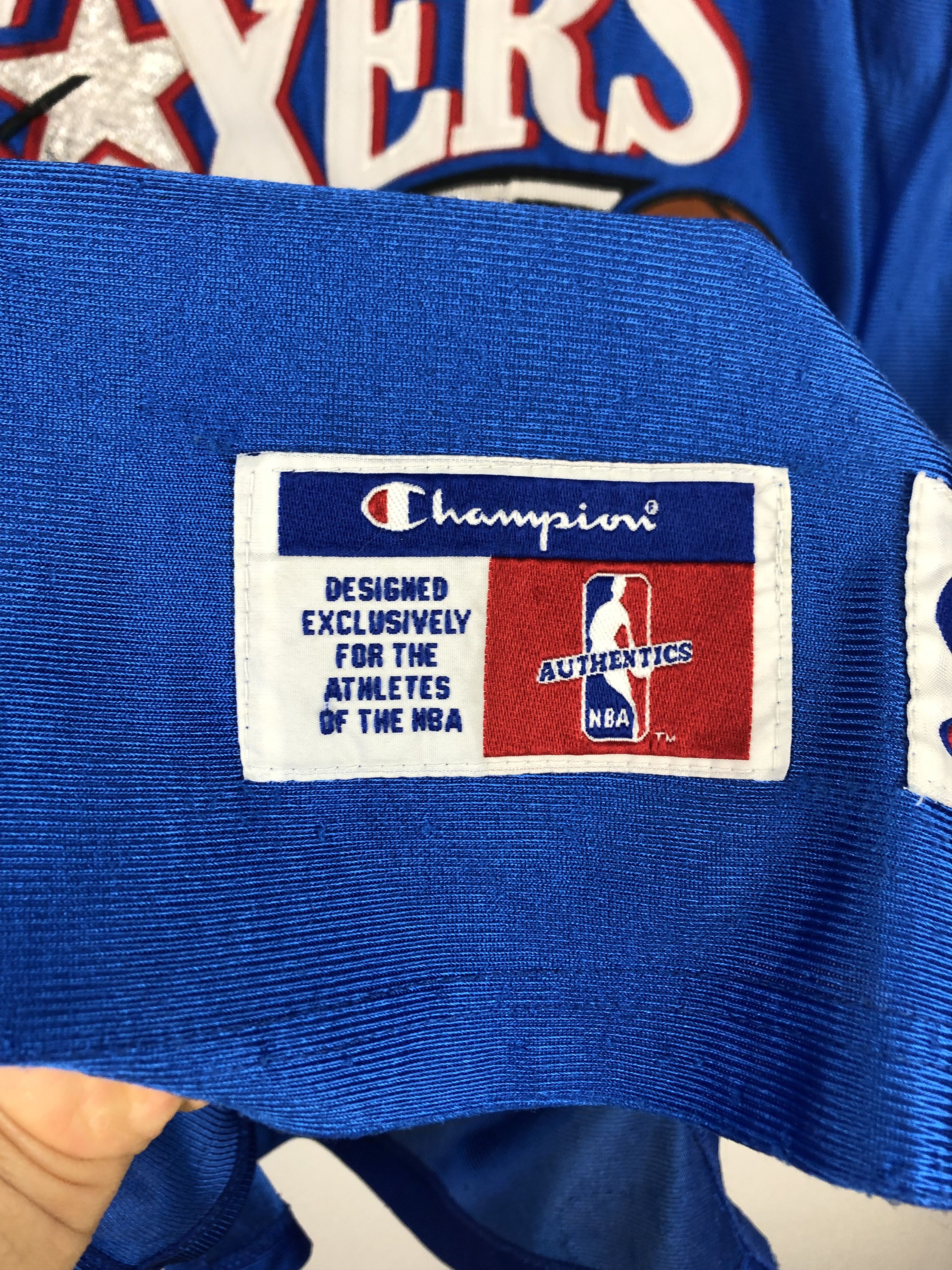 Champion Allen Iverson Vintage Champion 76ers Sixers Jersey Size US L / EU 52-54 / 3 - 5 Thumbnail