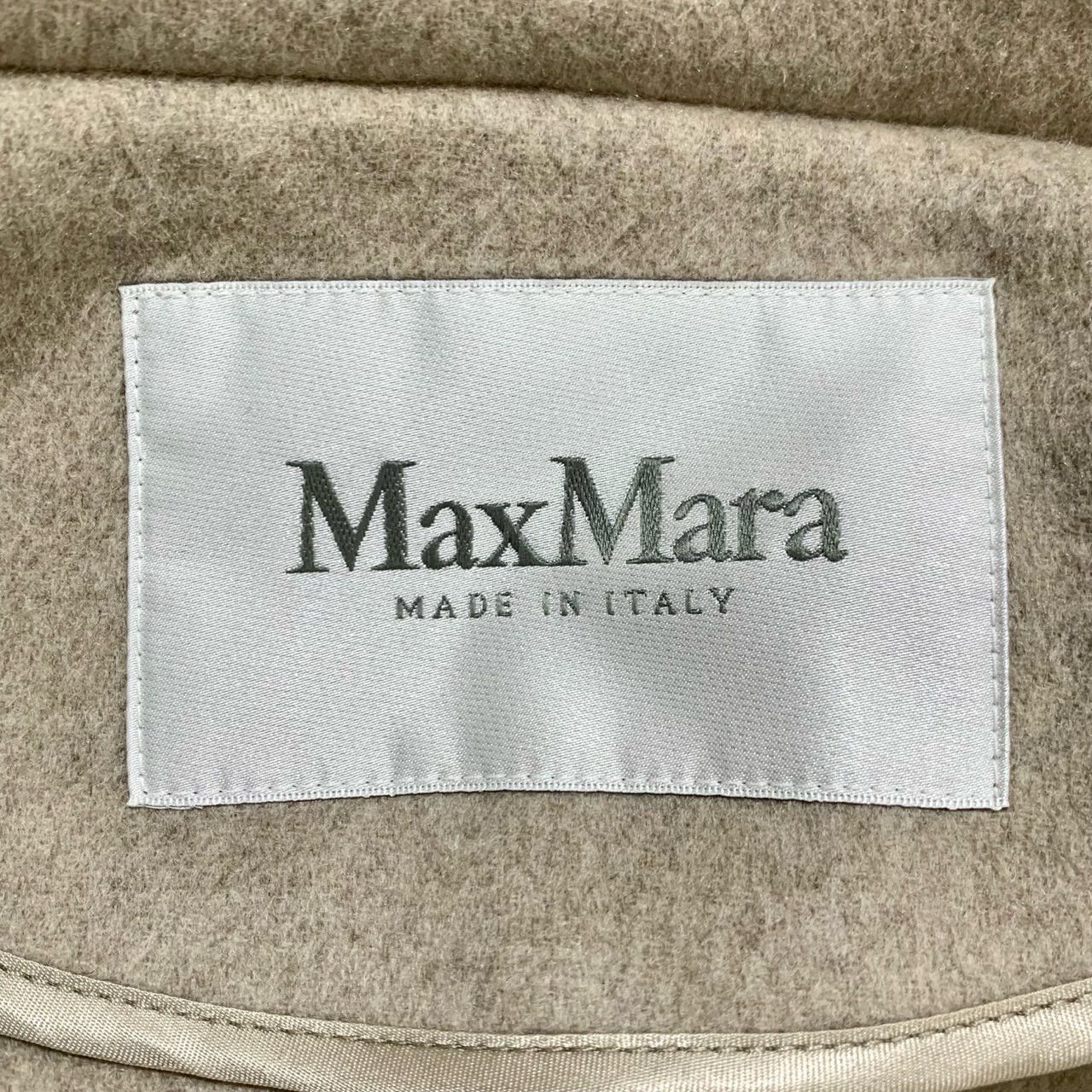 Max Mara MaxMara Cape Coat – Brown Stand-Collar Batwing Sleeve Size ONE SIZE - 2 Thumbnail
