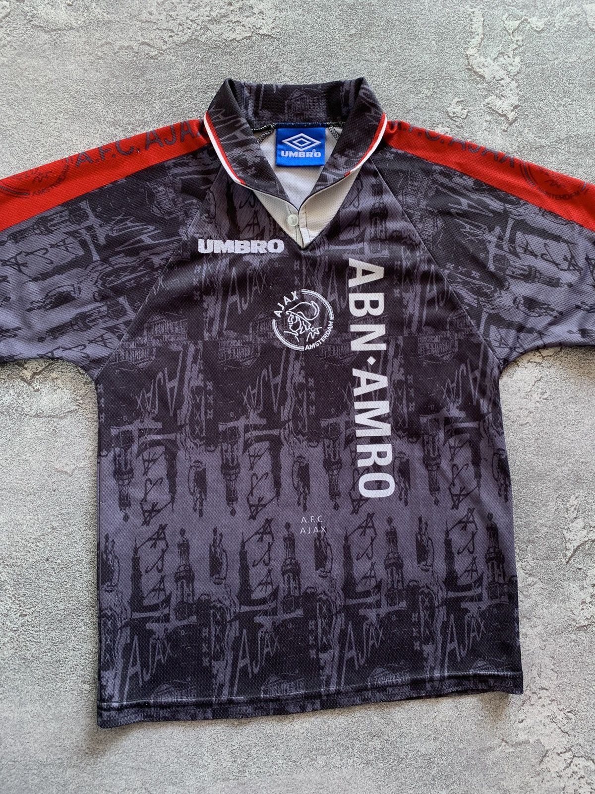Umbro VTG 90’s Umbro Ajax 1996/97 Away Soccer Jersey Boys 164 sz Size US XS / EU 42 / 0 - 2 Thumbnail
