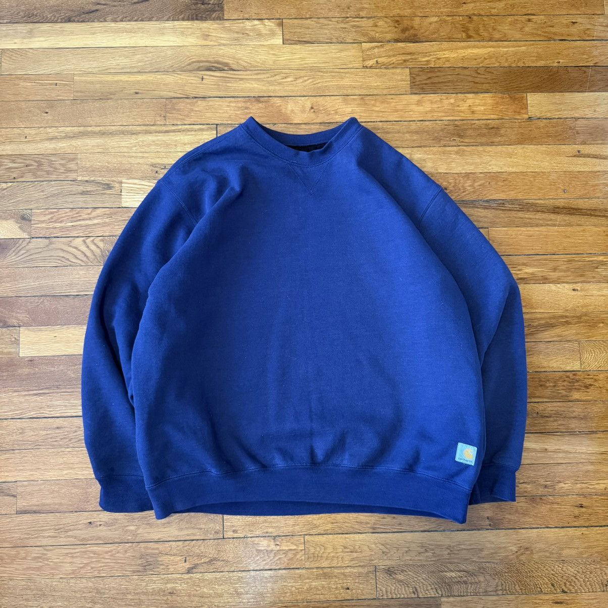 Carhartt × Vintage Vintage Carhartt Crewneck Sweatshirt Size US XL / EU 56 / 4 - 1 Thumbnail