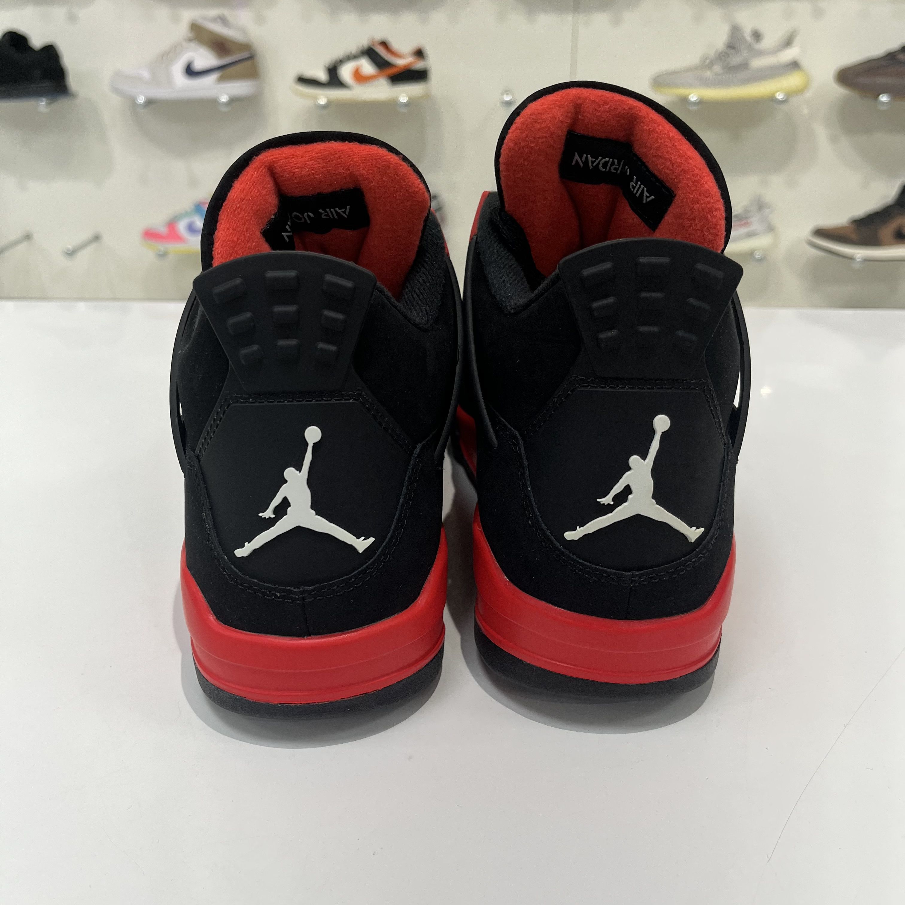 Nike Air Jordan 4 Retro Red Thunder Size US 7.5 / EU 40-41 - 3 Thumbnail