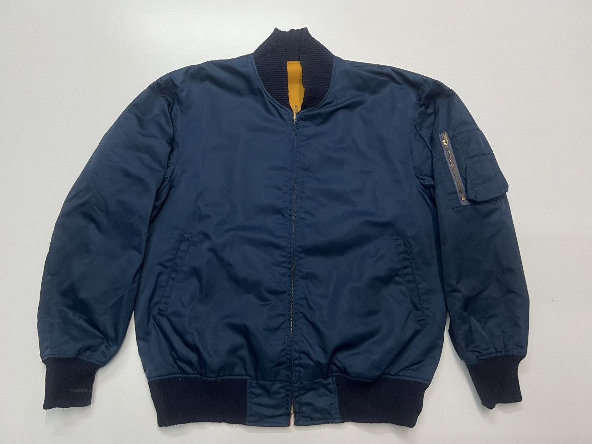 Japanese Brand BOMBER JACKET REVERSIBLE Size US M / EU 48-50 / 2 - 3 Thumbnail