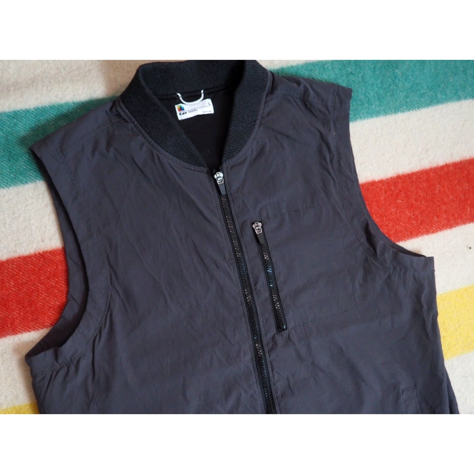 Vintage Lib Tech Vest Ski Windbreaker Full Zip Nylon Lined Gray Mens L Size US L / EU 52-54 / 3 - 3 Thumbnail