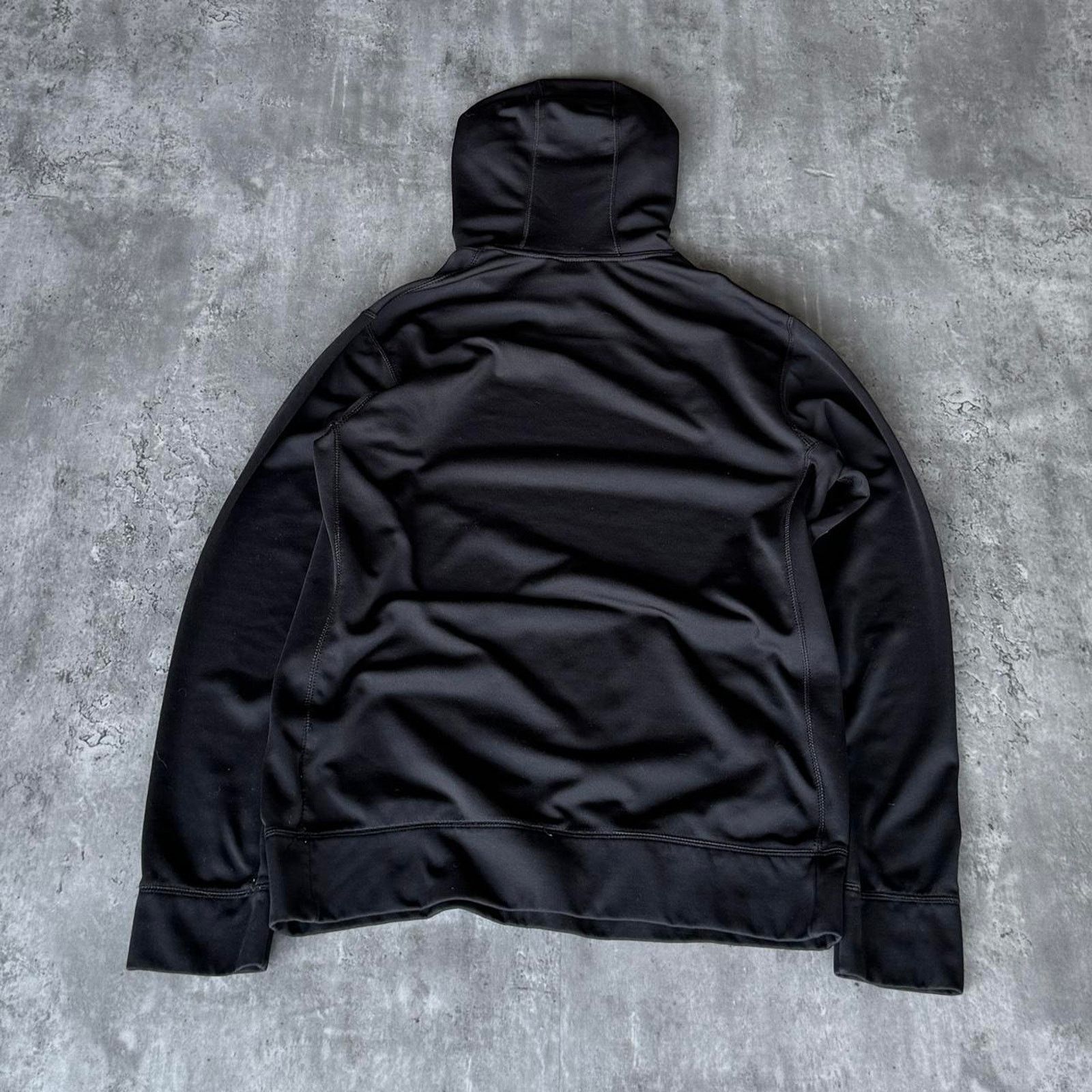 Nike × Nike ACG × Vintage Nike Y2K Tonal Black Technical Grunge Opium Style Hoodie Size US M / EU 48-50 / 2 - 2 Thumbnail