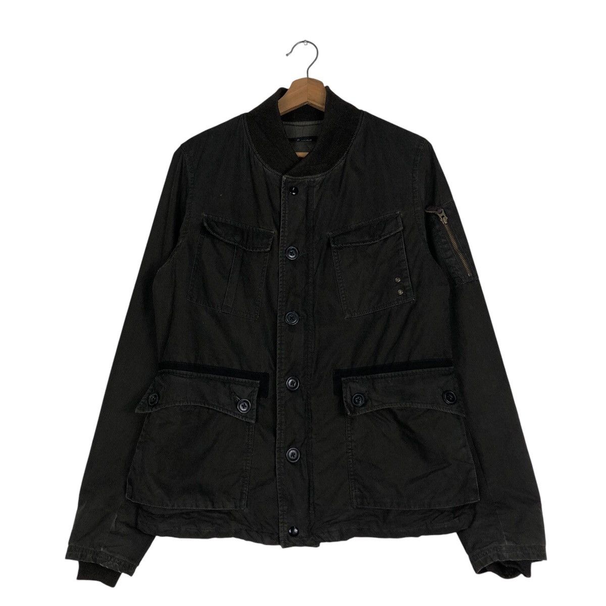 Japanese Brand Biker Jacket Parachute Bondage Design Johnbull Issey Miyake Size US M / EU 48-50 / 2 - 2 Thumbnail