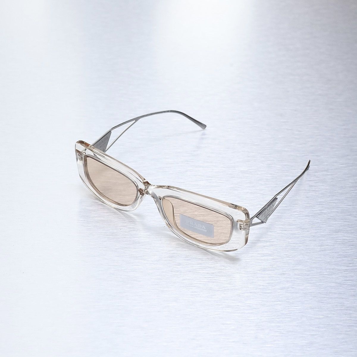 image of Prada 14Ys Sunglasses in Crystal, Women's