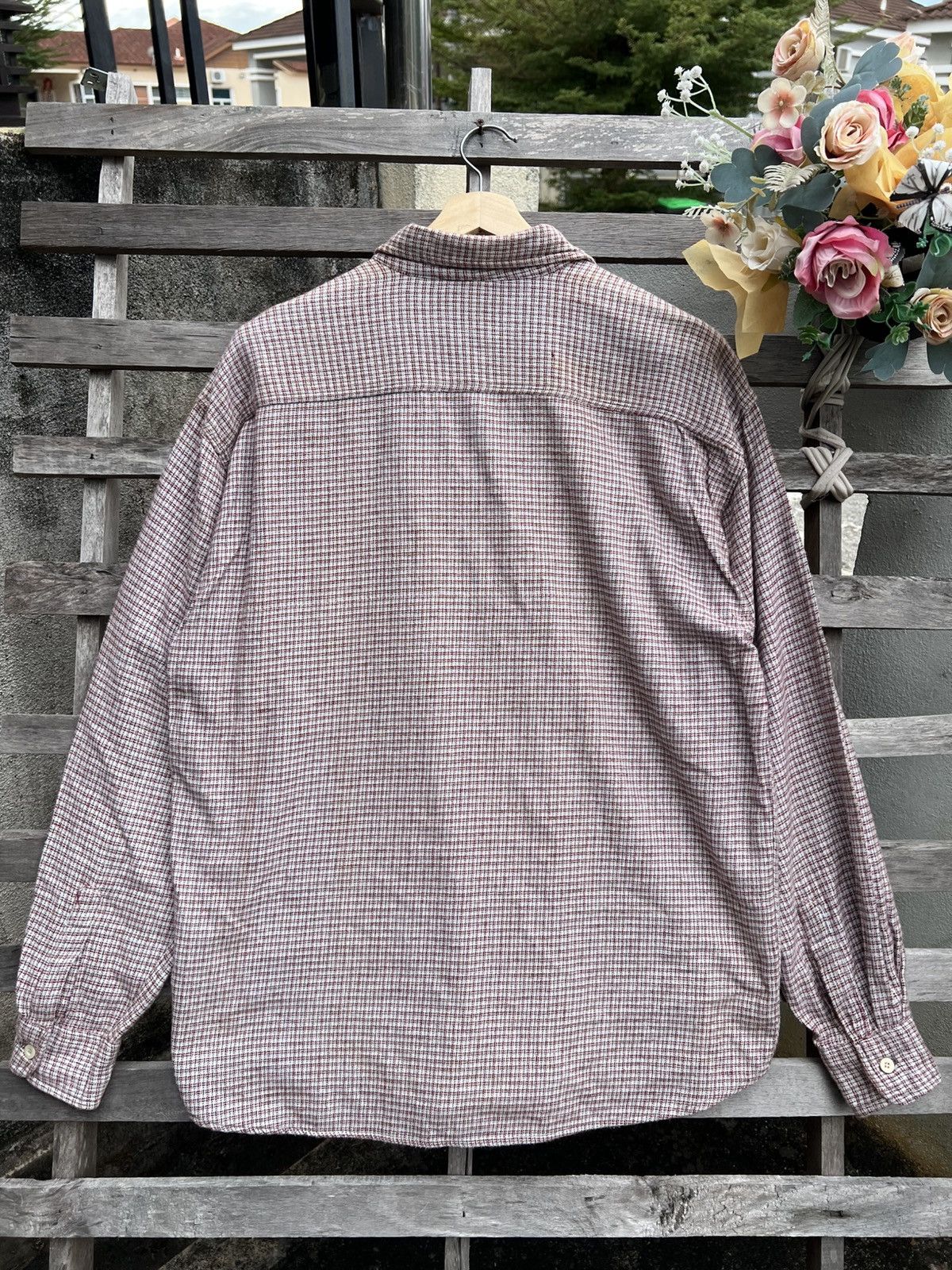 Levi's Vintage Clothing Vintage 90s Levis Western Checkered Long Sleeve Shirt Size US L / EU 52-54 / 3 - 7 Thumbnail