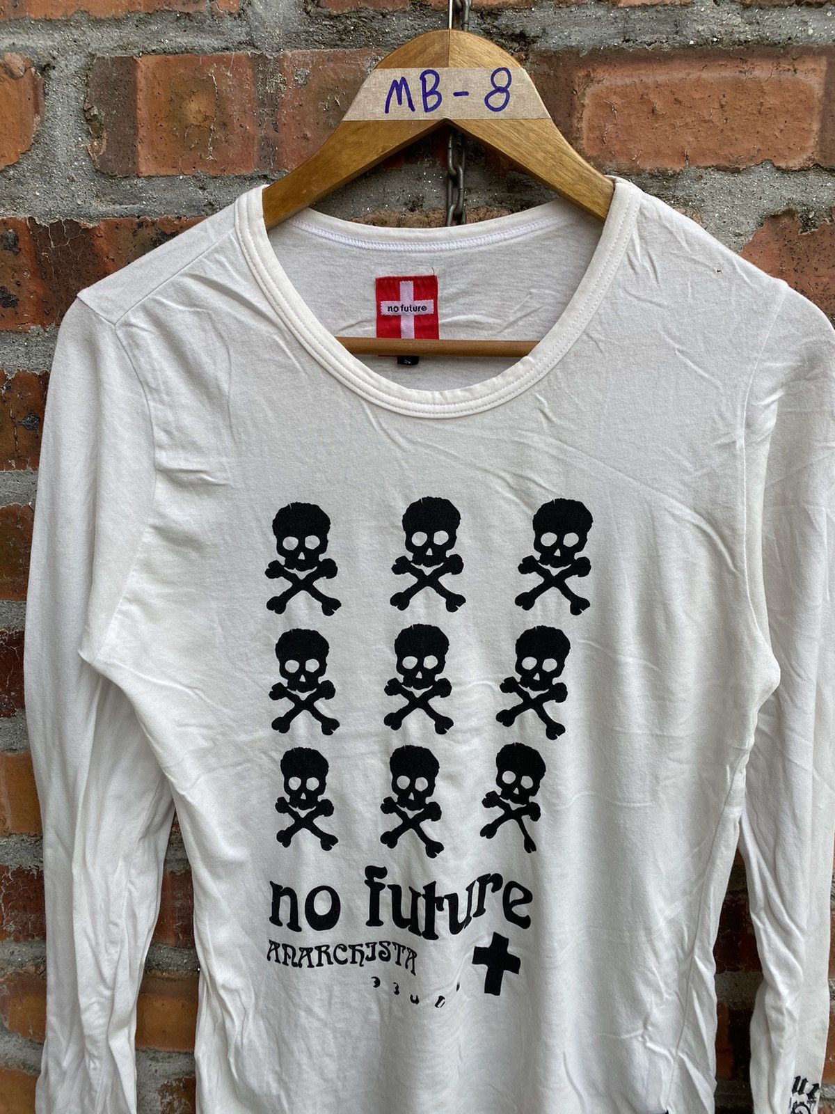 If Six Was Nine 2000s No Future Skull LGB shirt Size US S / EU 44-46 / 1 - 4 Thumbnail