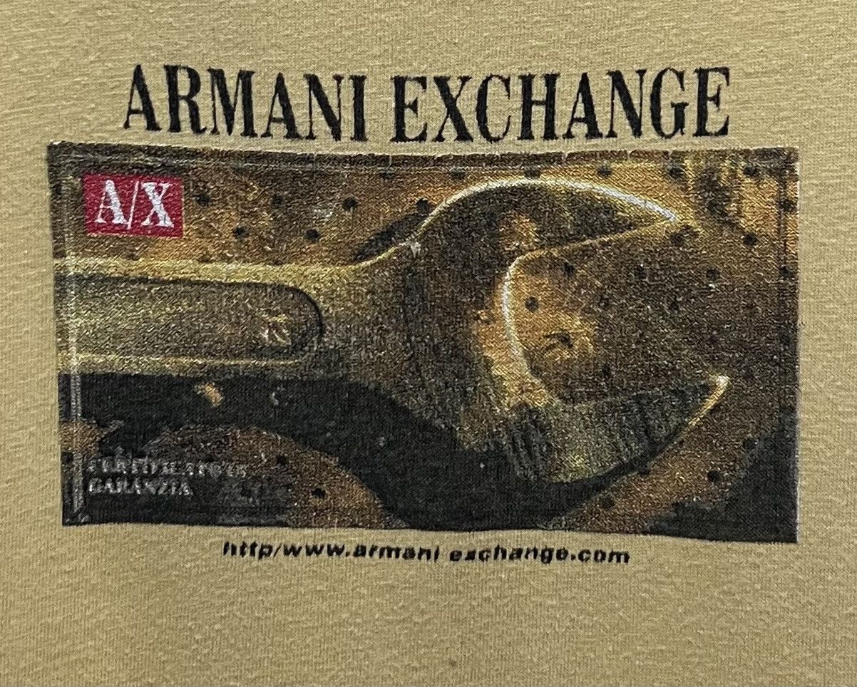 Armani Exchange × Vintage VINTAGE ARMANI EXCHANGE MADE IN ITALY SHIRT Size US XL / EU 56 / 4 - 5 Thumbnail