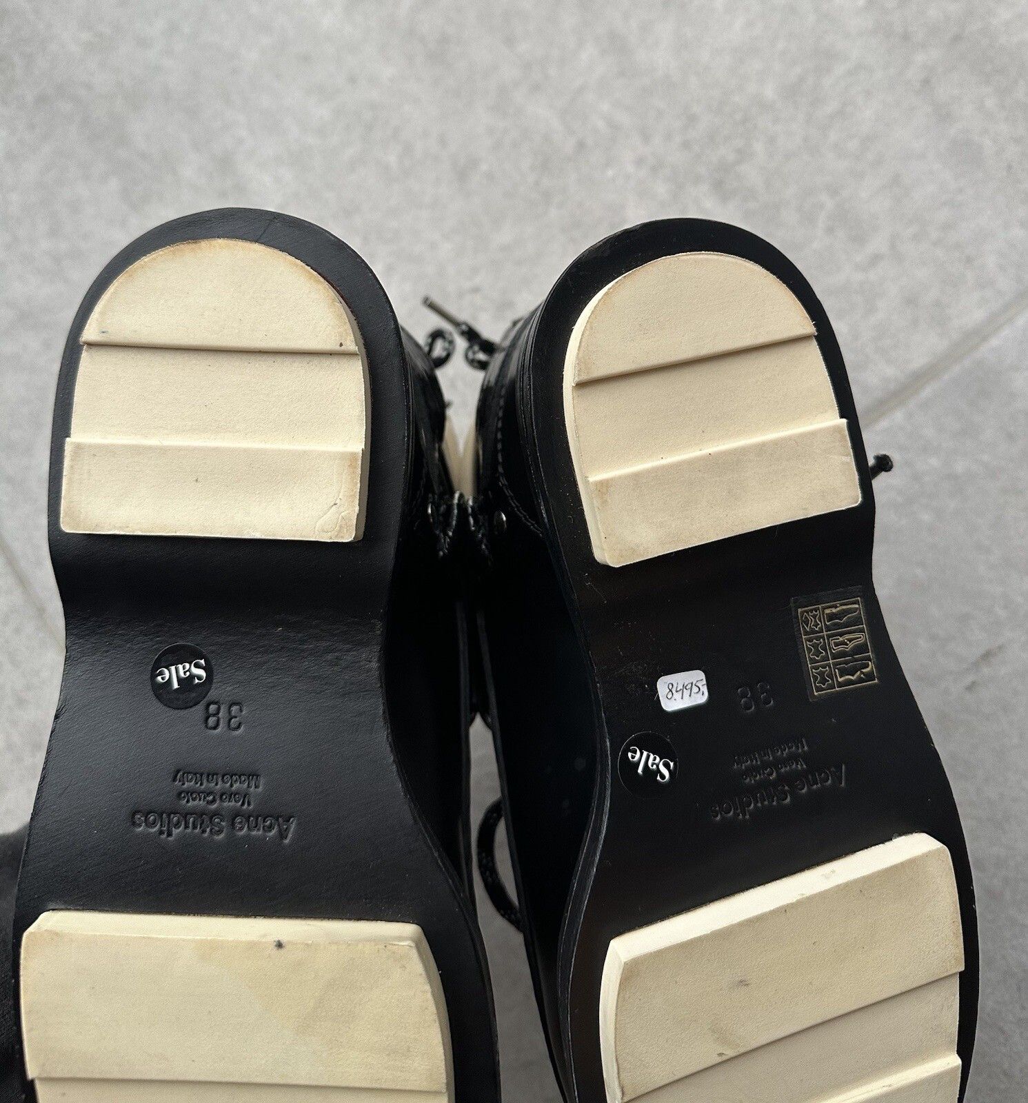 Acne Studios Acne Studios Patent Leather Mountaineering HEIDE Boots Size US 8 / IT 38 - 12 Thumbnail