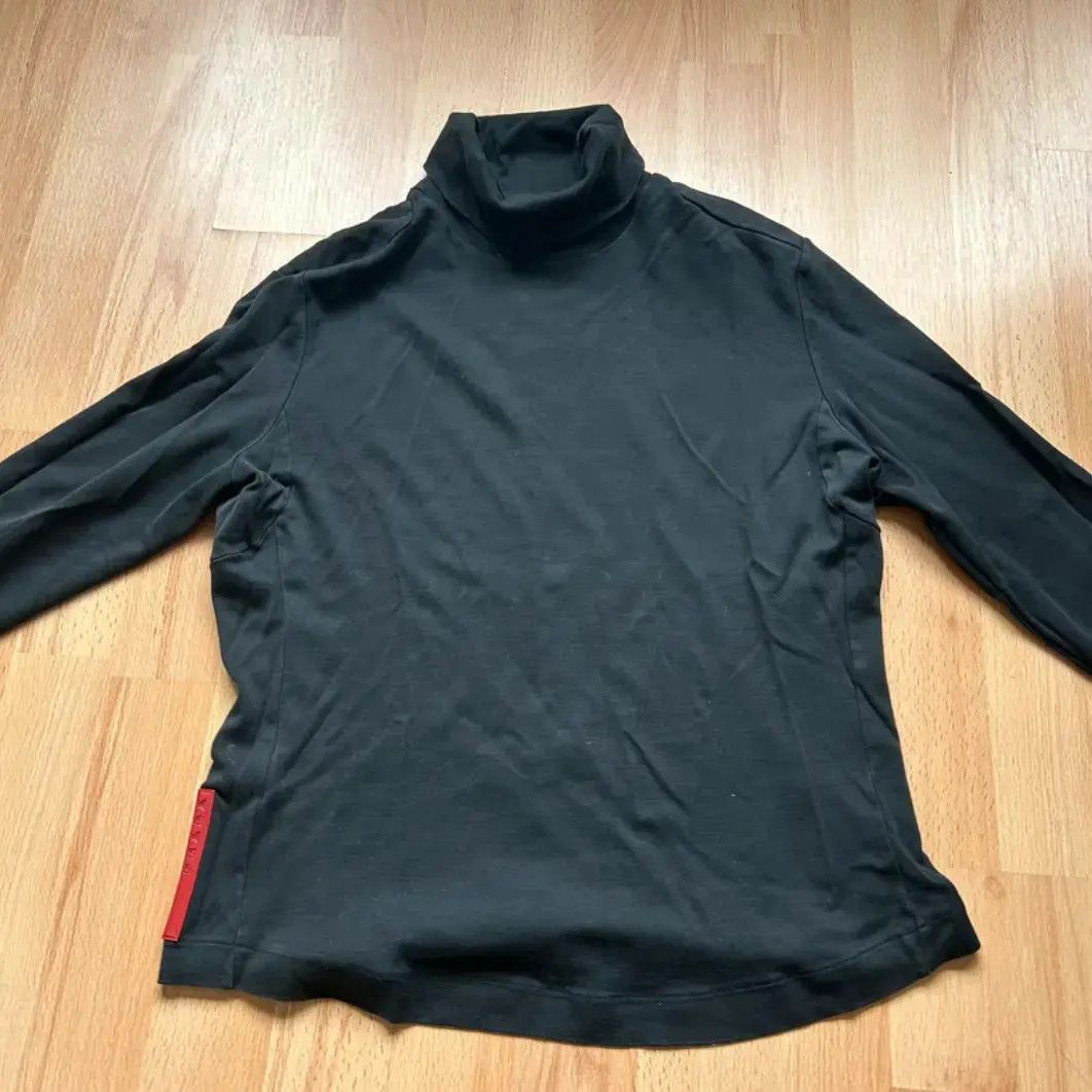 Prada × Vintage PRADA Long sleeve t-shirt Top Blouse Collared Miu Miu Size M / US 6-8 / IT 42-44 - 1 Thumbnail