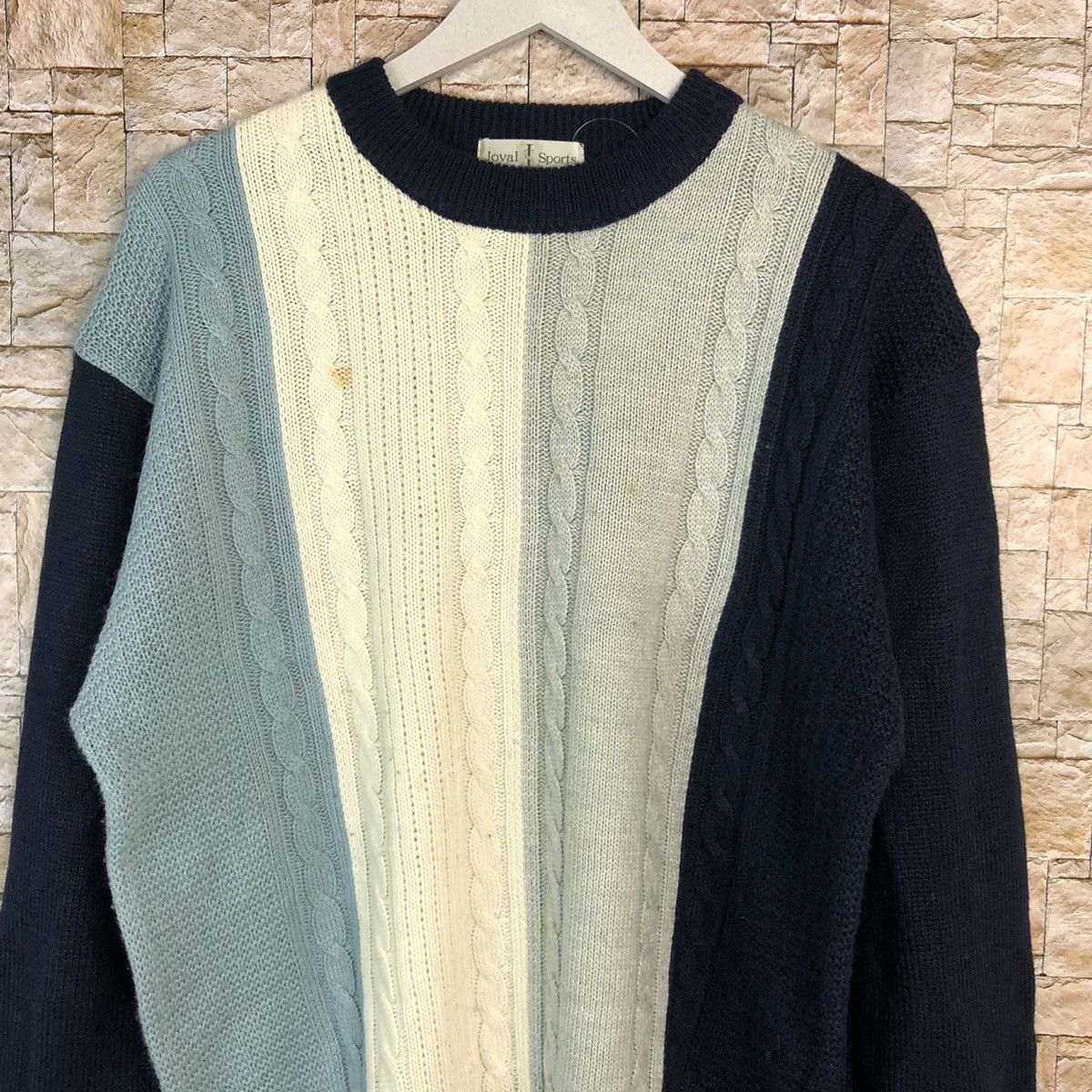 Homespun Knitwear × Japanese Brand × Vintage Joval Sport Dark Blue Knitwear #A850 Size US M / EU 48-50 / 2 - 5 Thumbnail