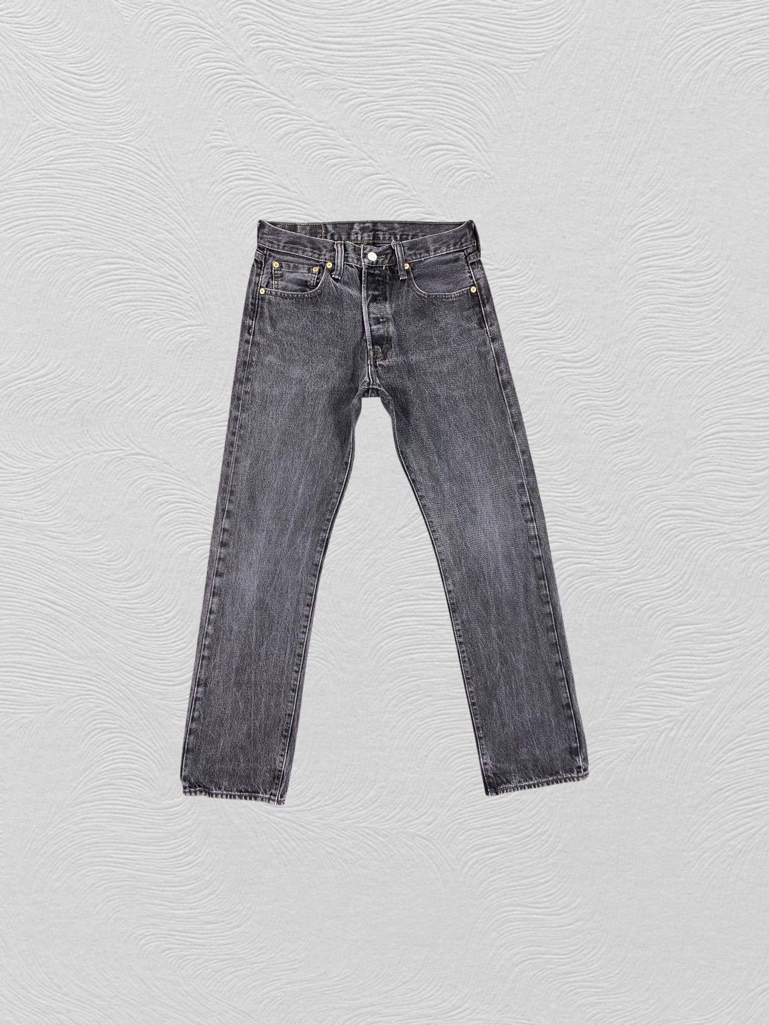 Levi's Black Vintage Levis 501 Jeans 30x30 - JN3150 Size US 30 / EU 46 - 1 Thumbnail
