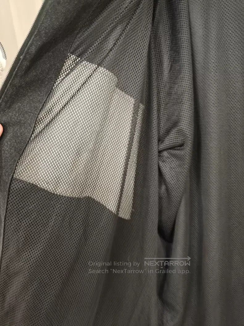 Balenciaga Balenciaga Black and White Logo Nylon Jacket Size XXS / US 00 / IT 34 - 9 Thumbnail