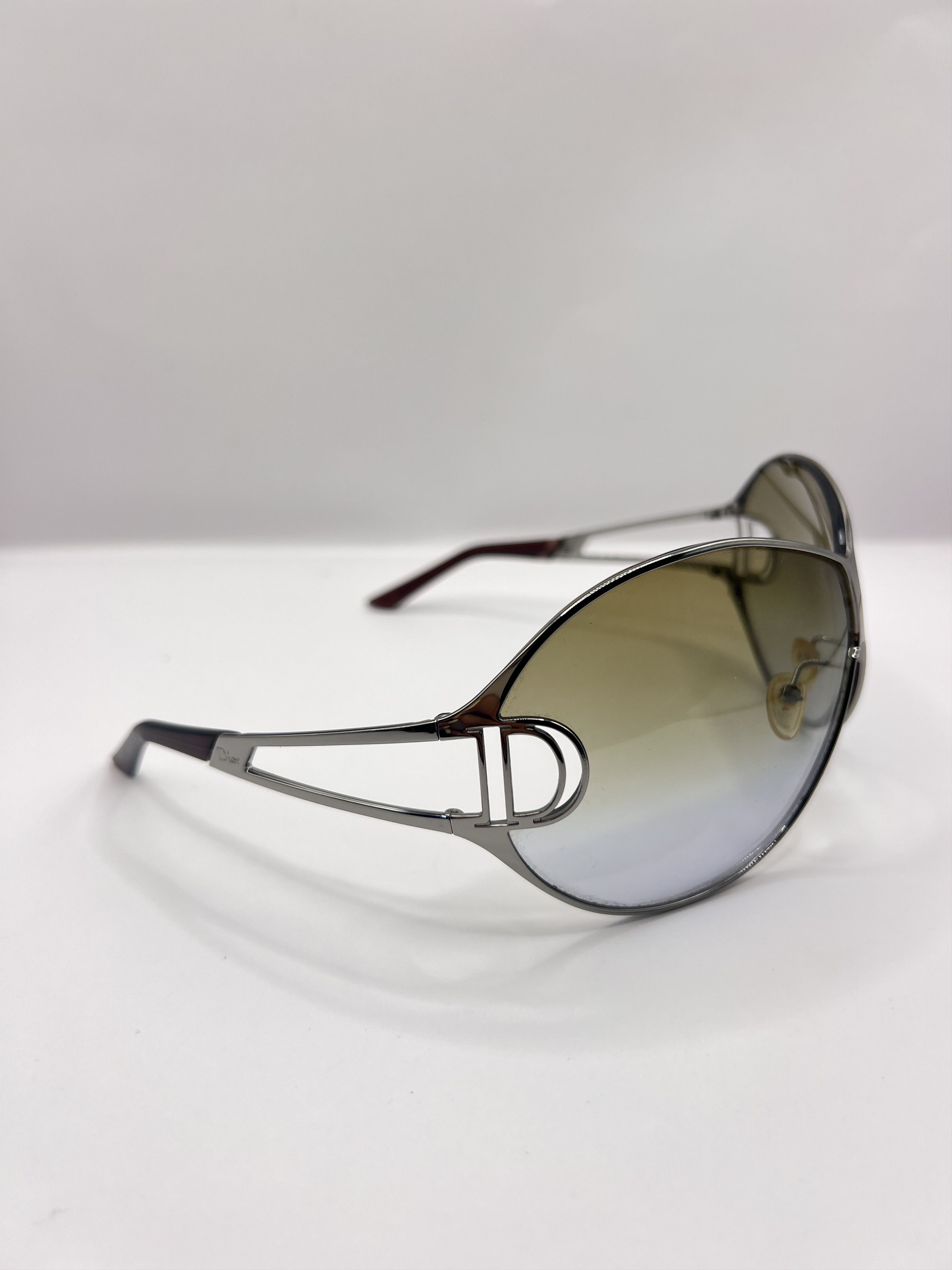 Dior Dior " Diorissimo 1 " silver sunglasses Size ONE SIZE - 7 Thumbnail
