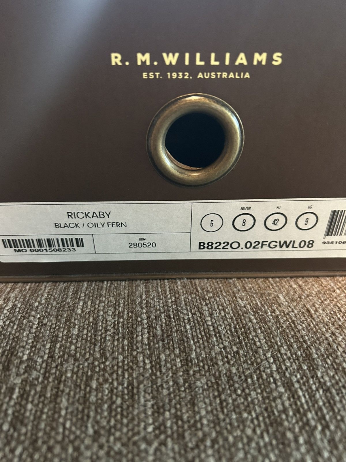 R.M. Williams R.M. Williams Mens Rickaby Leather Boots Size US 9 / EU 42 - 14 Thumbnail