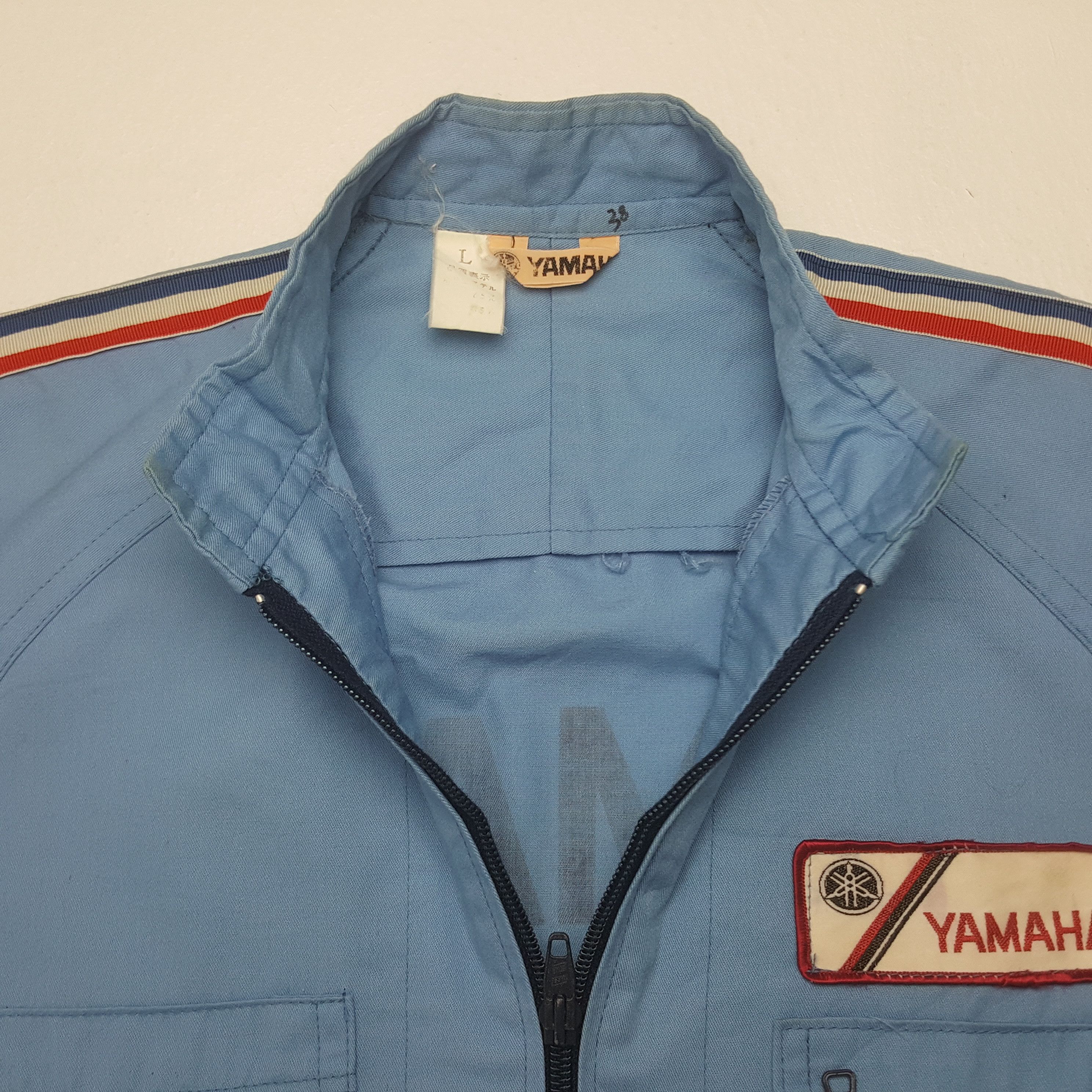 Yamaha Vintage Yamaha Racing Worker Coverall Jumpsuit Jacket Size US S / EU 44-46 / 1 - 9 Thumbnail