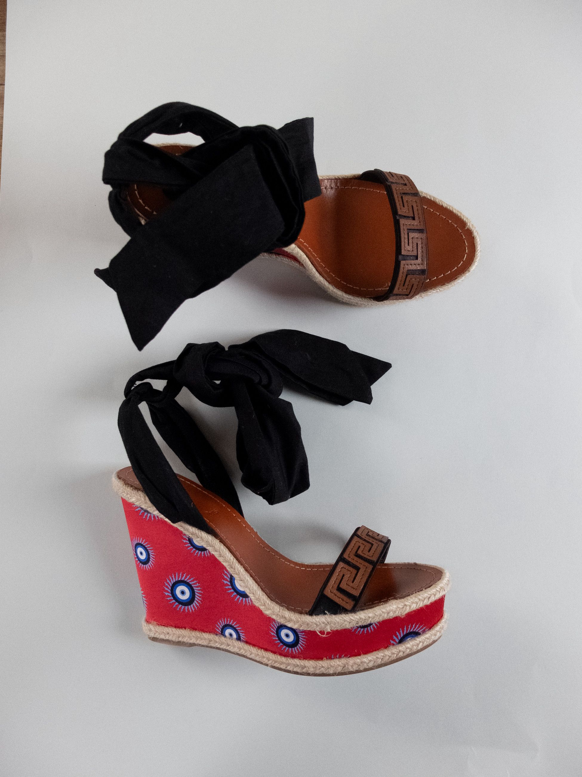 Christian Louboutin CHRISTIAN LOUBOUTIN Athina Cyclades espadrille sandals 11 Size US 11 / IT 41 - 4 Thumbnail