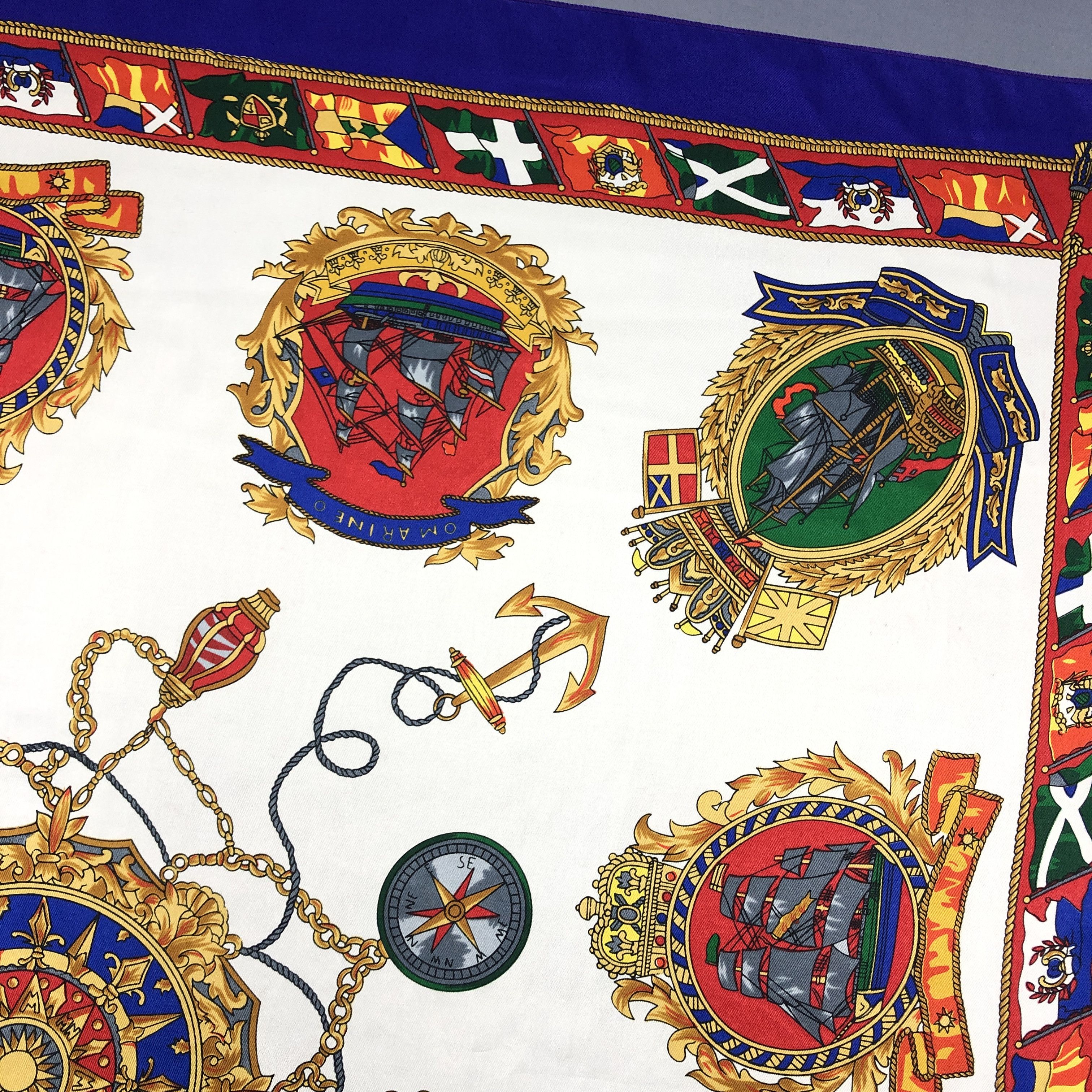 Other × Vintage Vintage Gianni Bagiotti SILK Scarf Twill Stole Wraps Scarves Size ONE SIZE - 5 Thumbnail