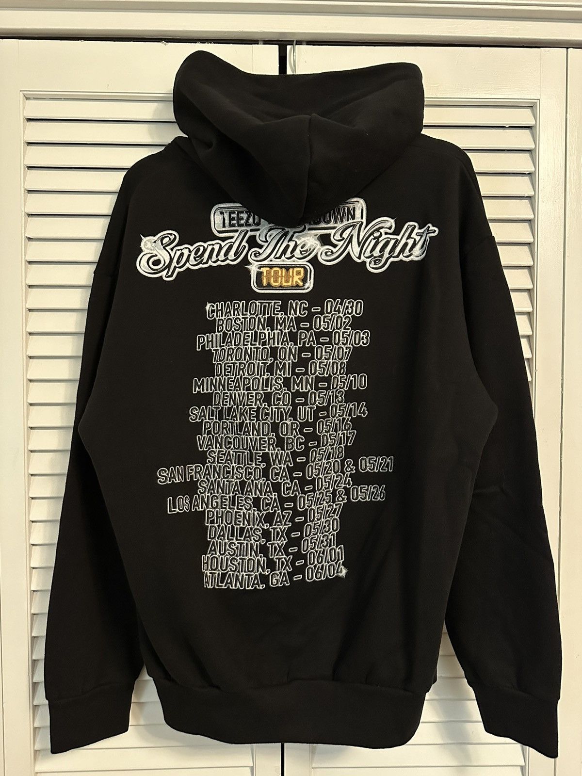 Band Tees Teezo Touchdown 3rd Coast Tour Merch Hoodie Large Size US L / EU 52-54 / 3 - 2 Thumbnail