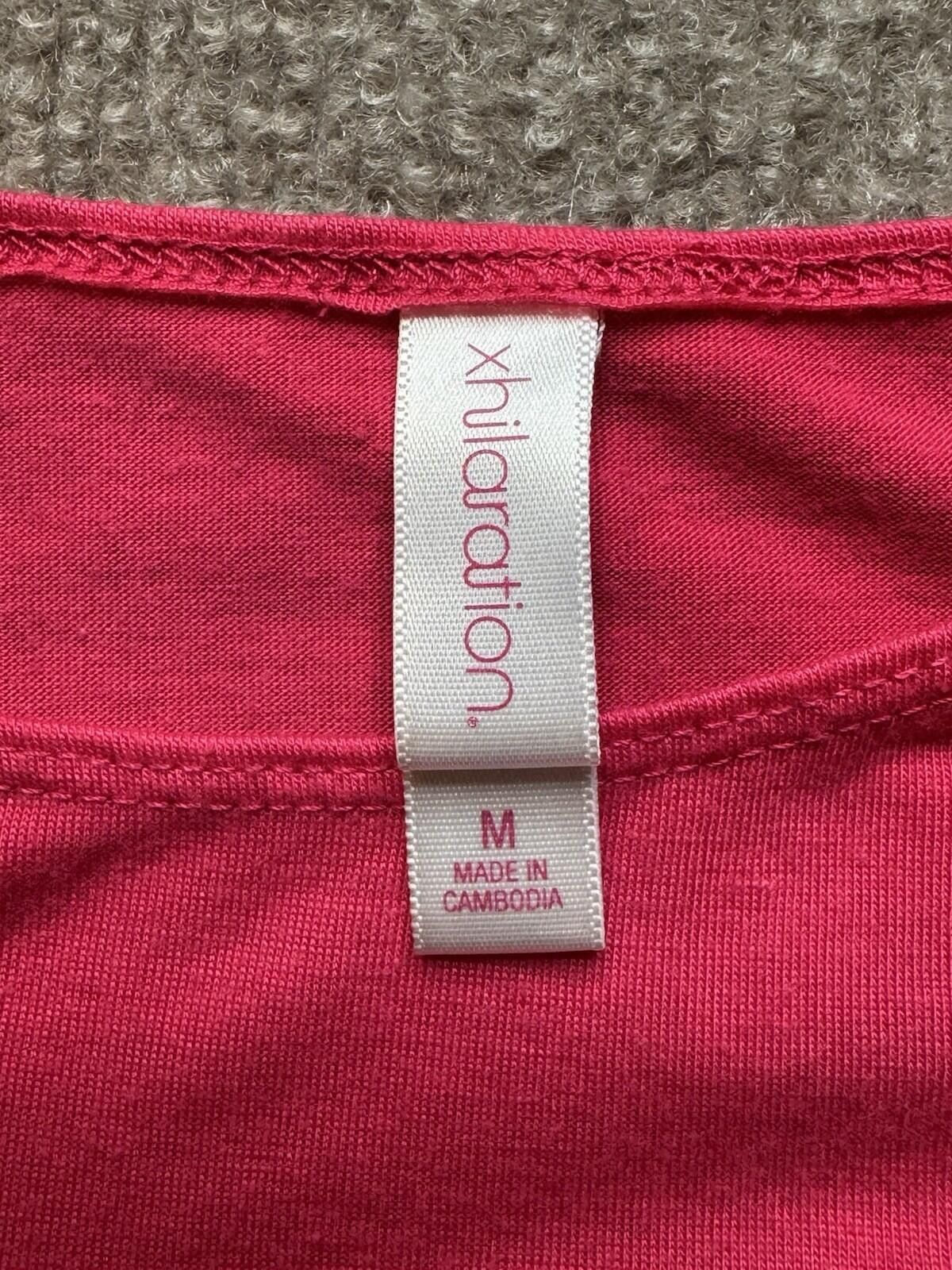 Other Xhilaration Sleeveless Bright Pink Tank Top 771 Size M / US 6-8 / IT 42-44 - 4 Thumbnail