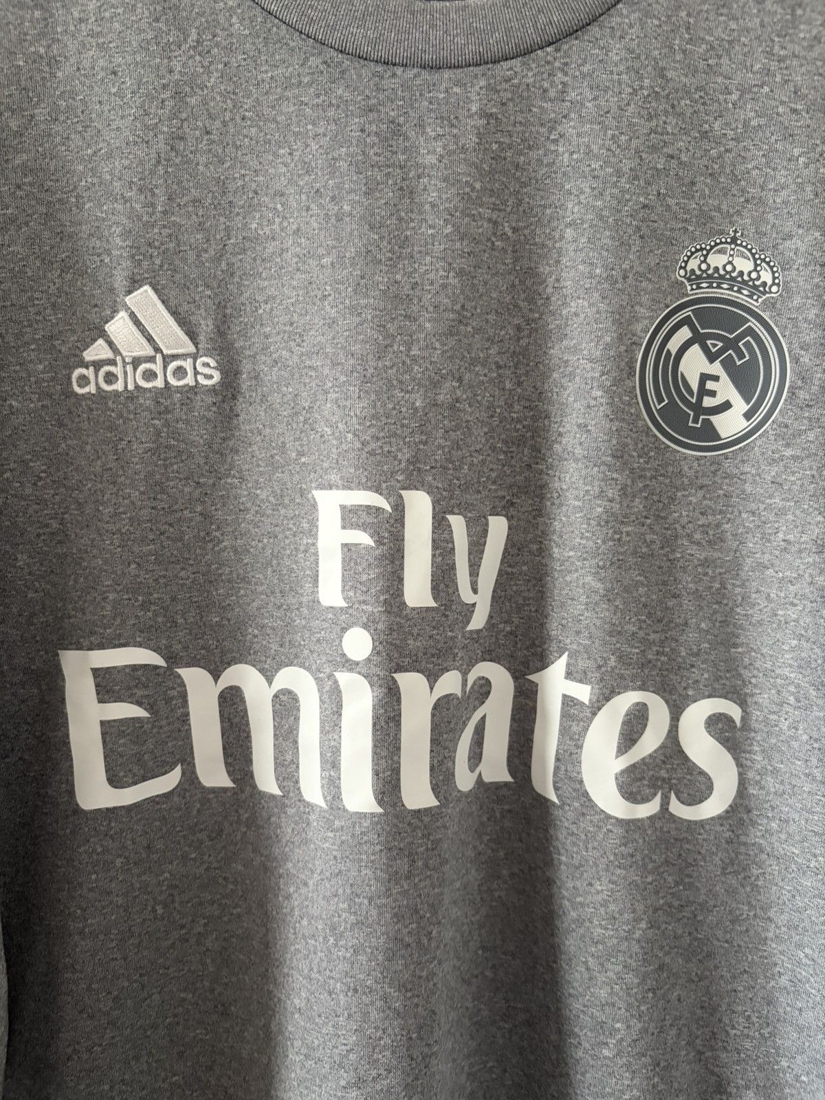 Real Madrid adidas 2015/2016 wyjazdowa długi rękaw — zdjęcie 2