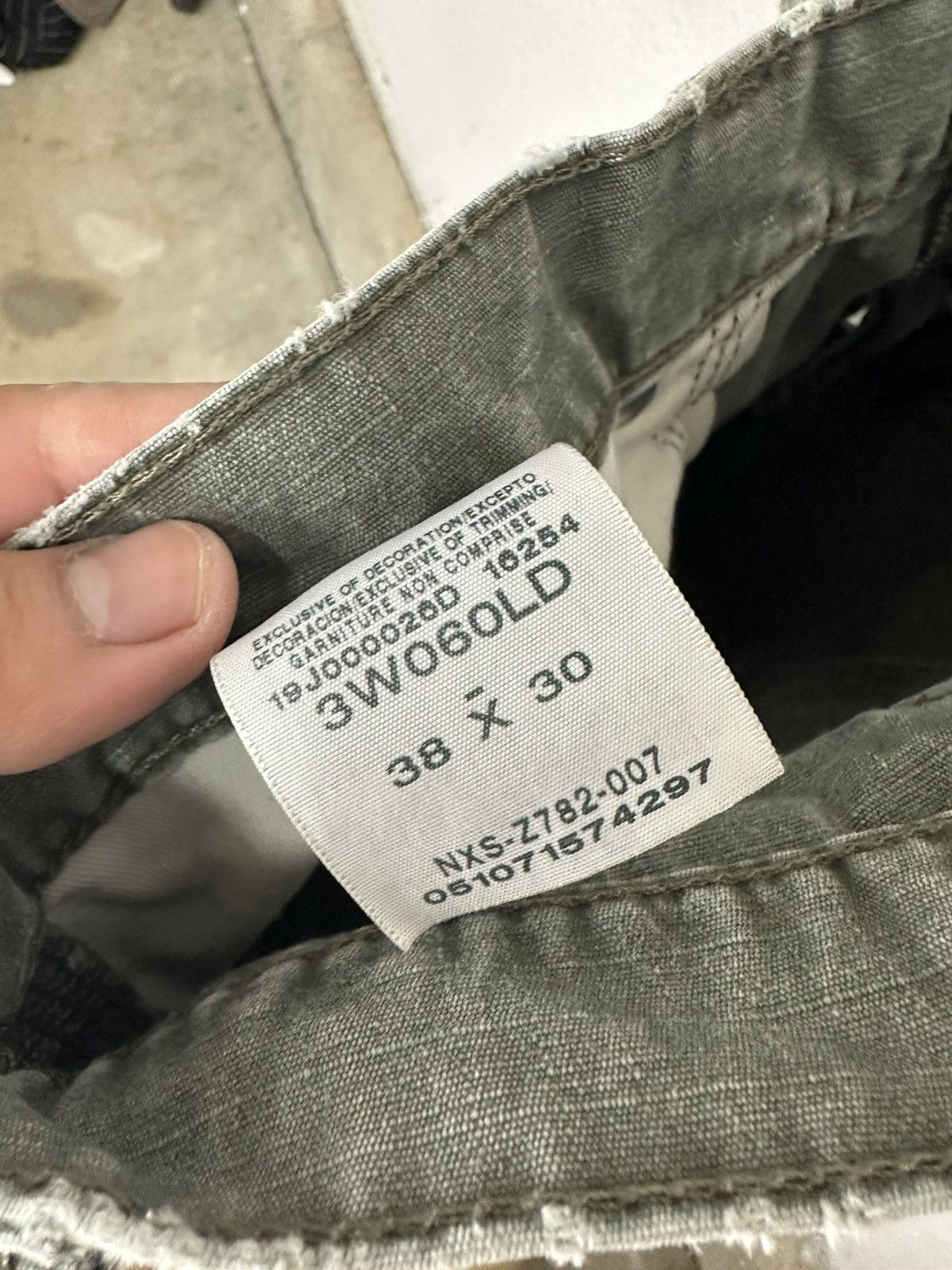 Wrangler Wrangler Riggs Faded Pants Size US 38 / EU 54 - 3 Thumbnail