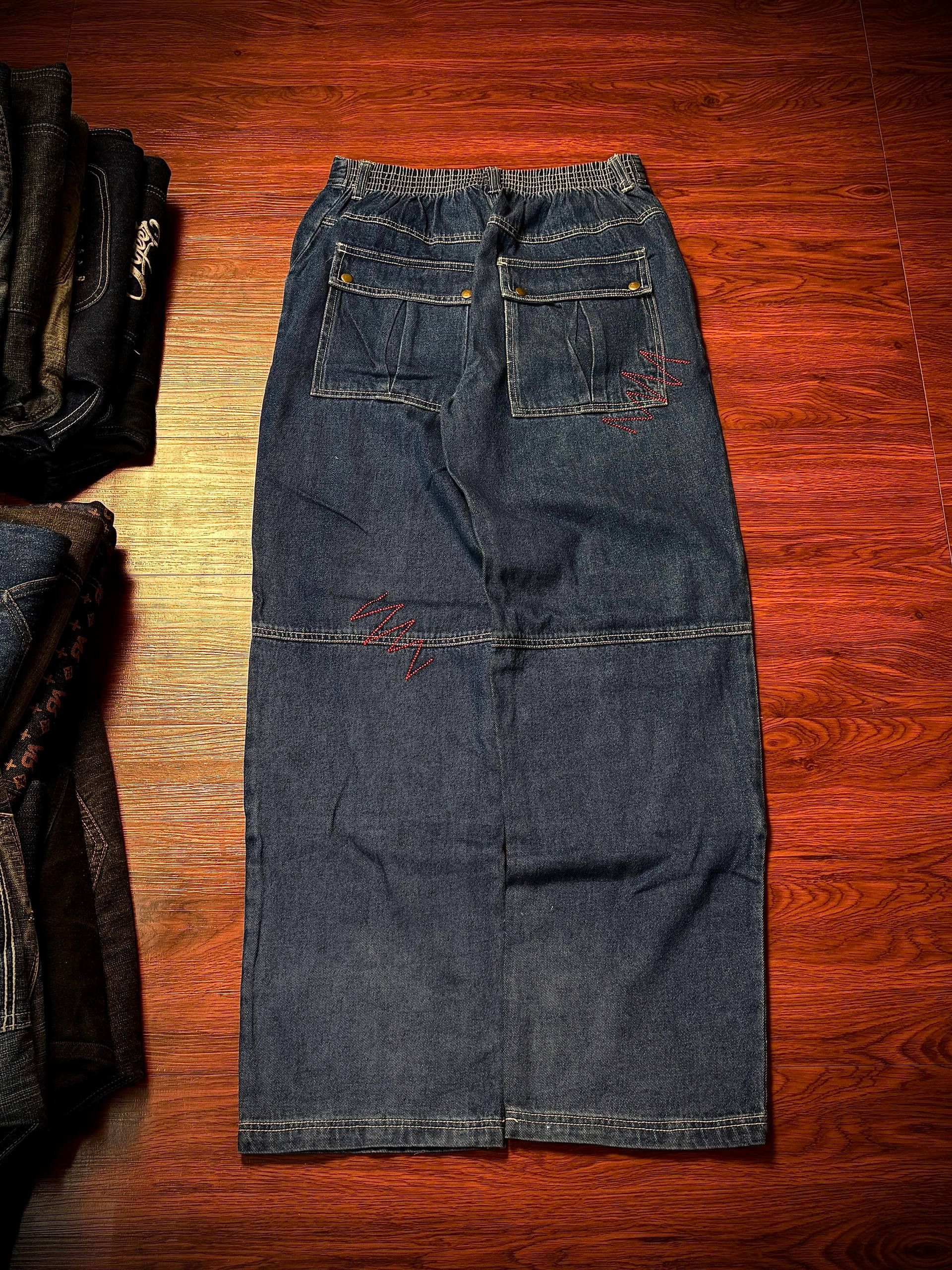 JNCO Vintage Y2K K-Red Unltd Big Eagle Baggy Pants Size US 28 / EU 44 - 4 Thumbnail
