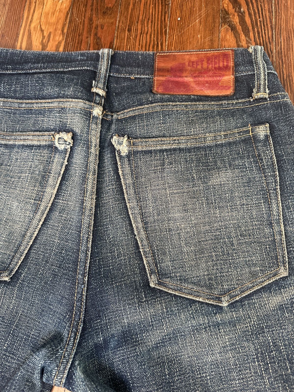 Left Field Nyc Left field NYC 18 oz collect slub denim Size US 31 - 4 Thumbnail