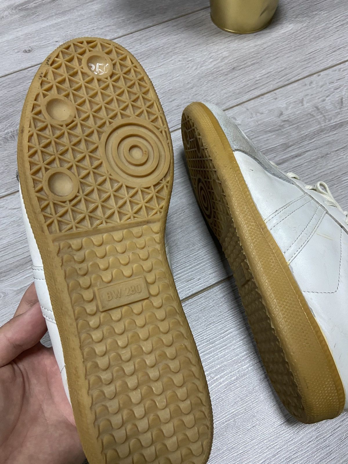 Vintage BW-sport 280 vintage leather trainers Maison Margiela style Size US 10.5 / EU 43-44 - 18 Thumbnail