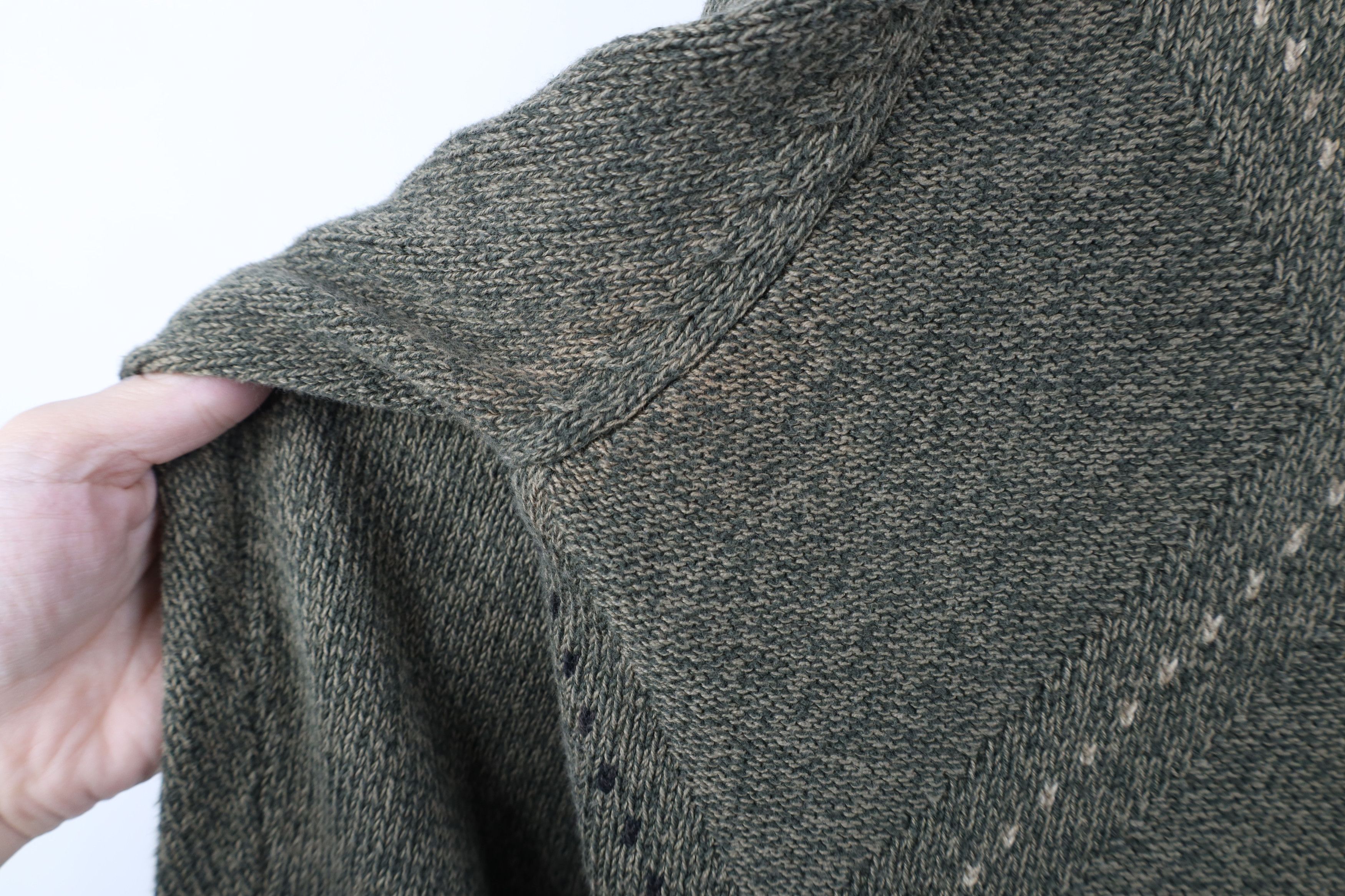 Vintage Vintage 90s Streetwear Argyle Diamond Knit Crewneck Sweater Size US L / EU 52-54 / 3 - 7 Thumbnail