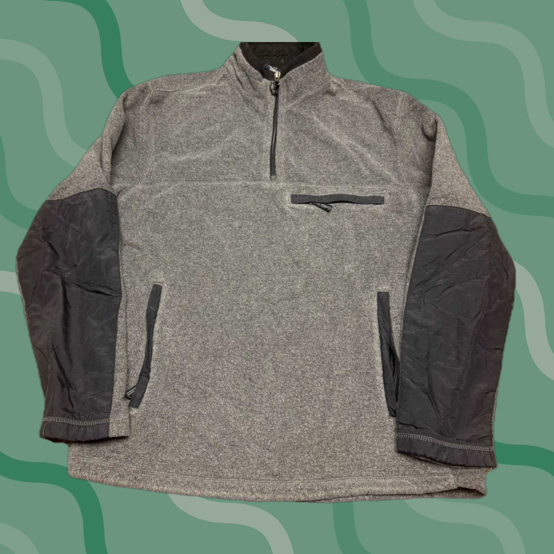 Gap GAP Sweatshirt Men’s Fleece 1/4 Zip Pullover Size L Gray Size US L / EU 52-54 / 3 - 1 Thumbnail