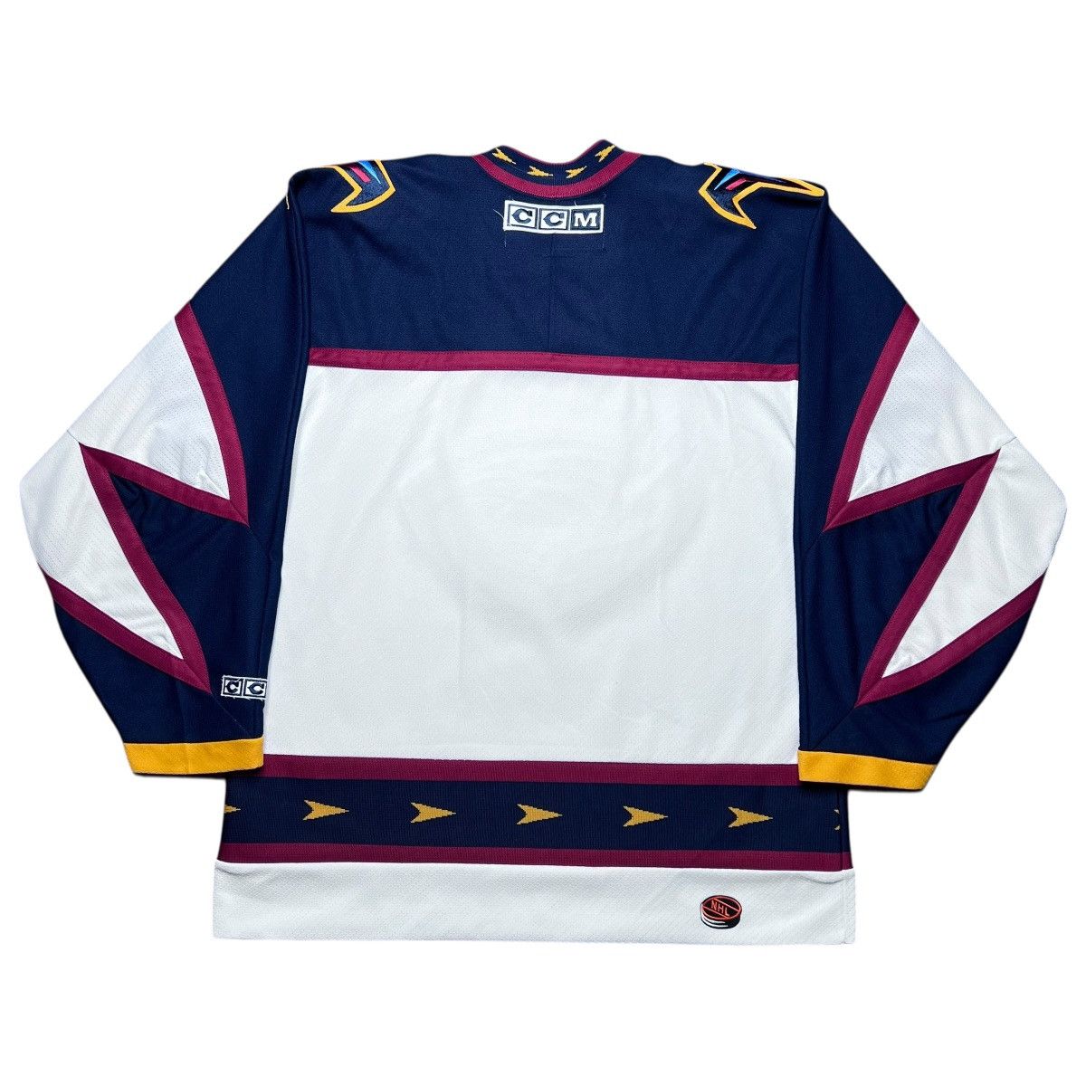 Ccm Vintage NHL Atlanta Thrashers CCM Men’s Hockey Jersey Sz M Size US M / EU 48-50 / 2 - 2 Thumbnail