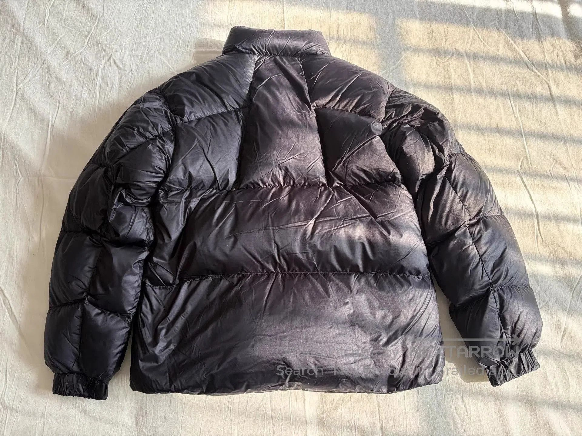 Goldwin Black Puffer Jacket with Zip Closure - Size L. Size US L / EU 52-54 / 3 - 3 Thumbnail