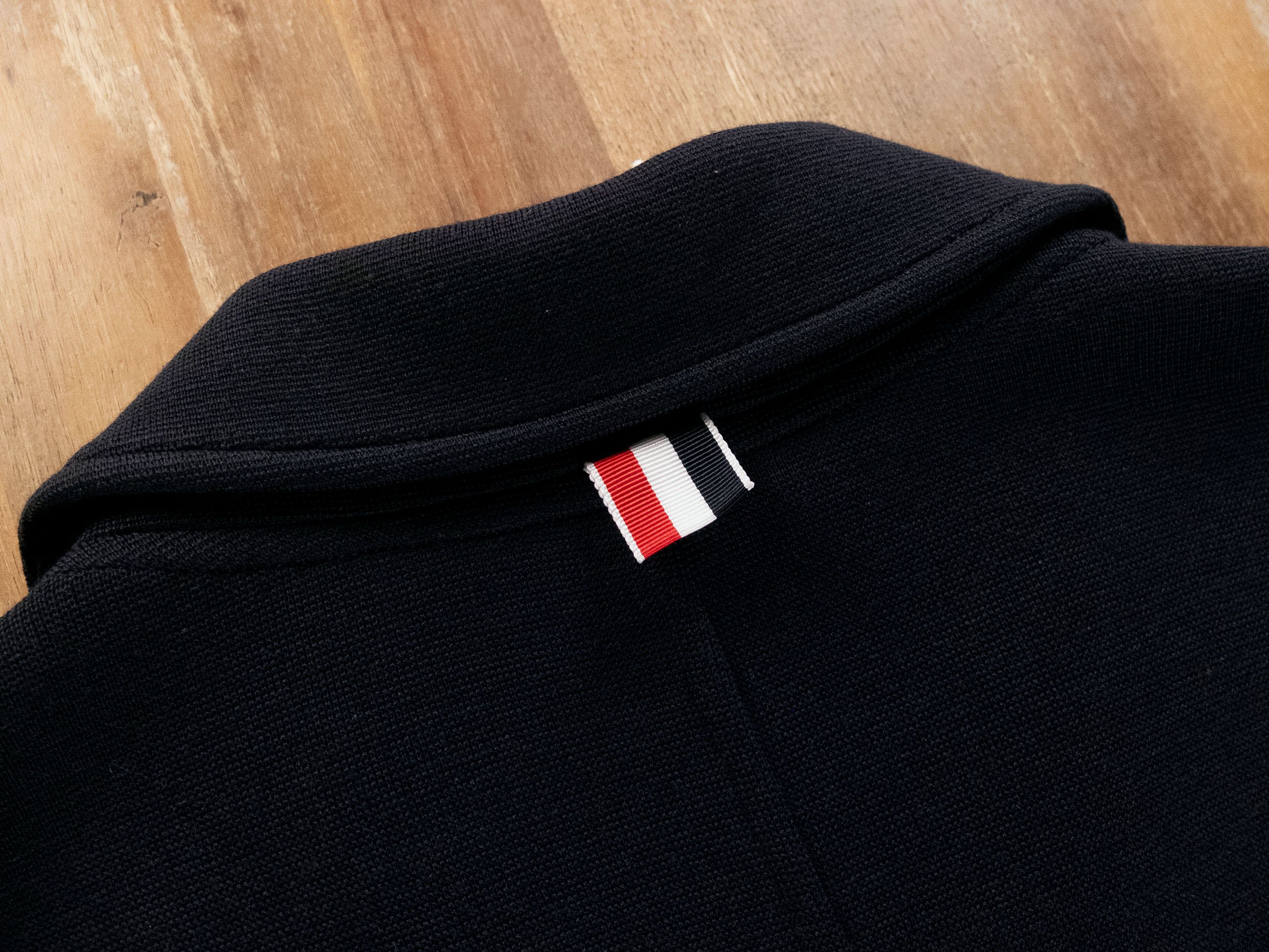 Thom Browne THOM BROWNE navy blue wool sportcoat jacket Size 2 / Medium Size US M / EU 48-50 / 2 - 10 Thumbnail