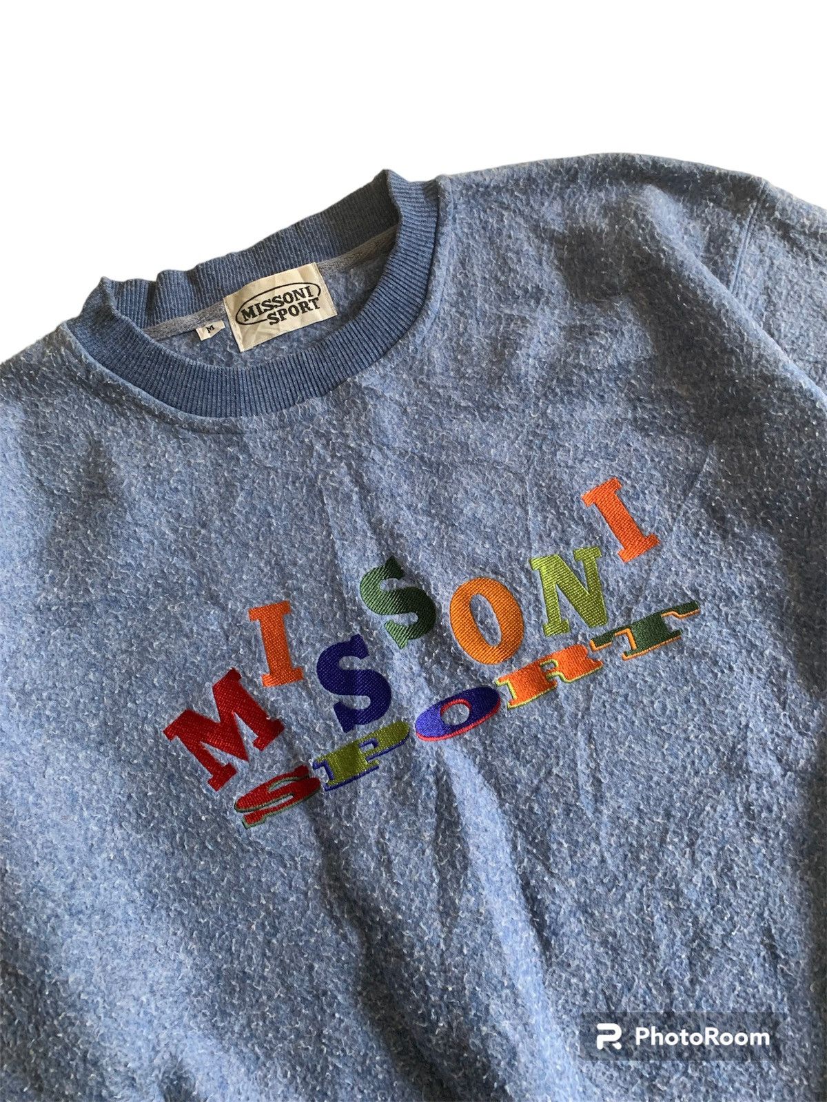 Missoni Vintage Missoni Sport Iconic Spellout Sweatshirt Size US M / EU 48-50 / 2 - 4 Thumbnail