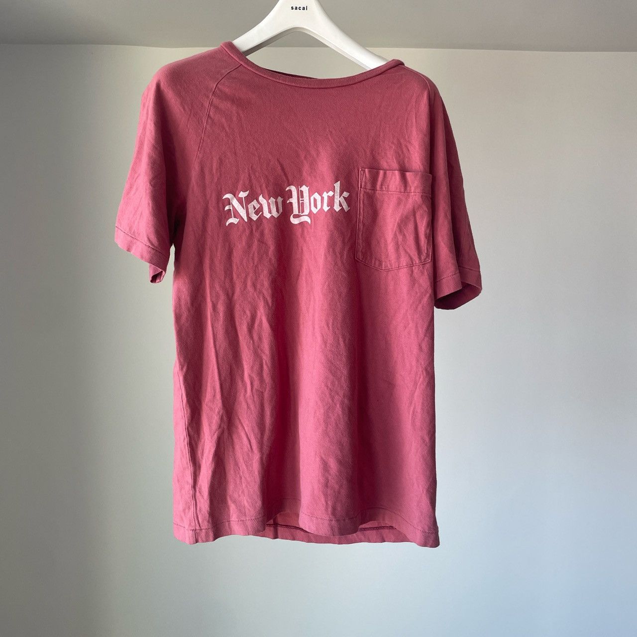 image of Number N Ine x Takahiromiyashita The Soloist Number Nine Number (Nine New York Single Pocket Tee in