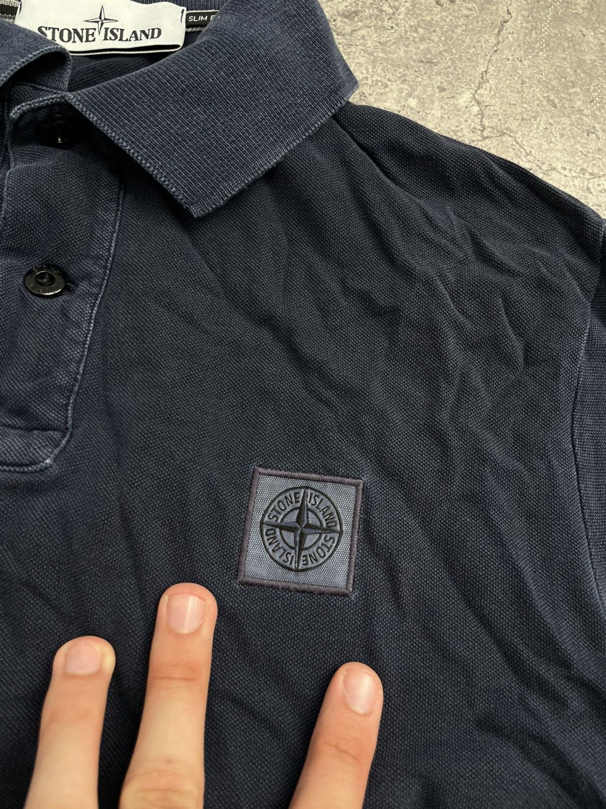 Stone Island Stone Island Polo Shirt Size US L / EU 52-54 / 3 - 3 Thumbnail