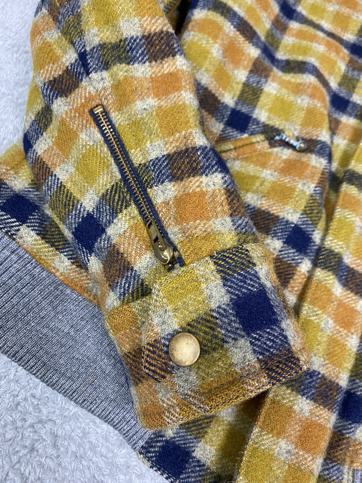 Undercover Undercoverism UISM Sherpa Tartan Jacket. J052 Size US M / EU 48-50 / 2 - 8 Thumbnail