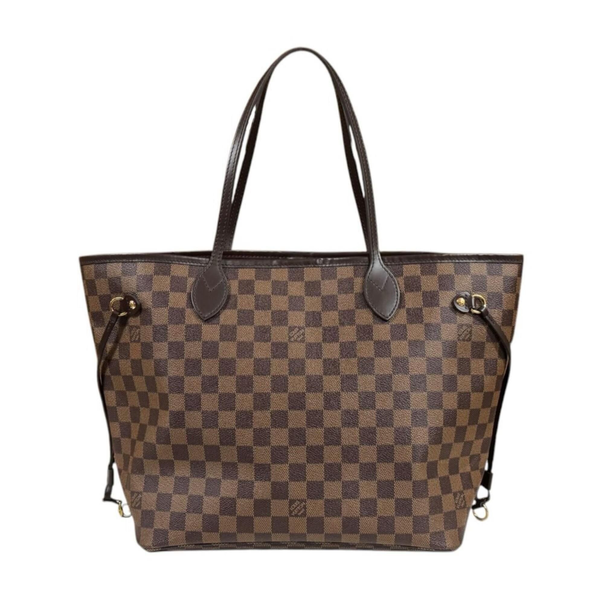 Louis Vuitton Louis Vuitton Neverfull MM Damier Tote Bag, Canvas N41358 Brown, Women's LOUIS VUITTON Size ONE SIZE - 1 Thumbnail
