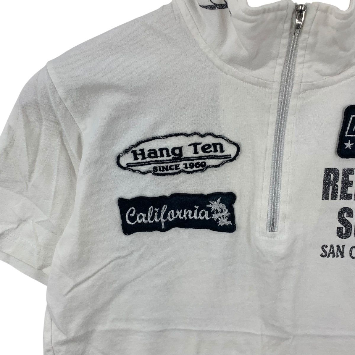 Hang Ten HANG TEN SURF Embossed Logo California Half Zipper Tee Shirt Size US S / EU 44-46 / 1 - 7 Thumbnail