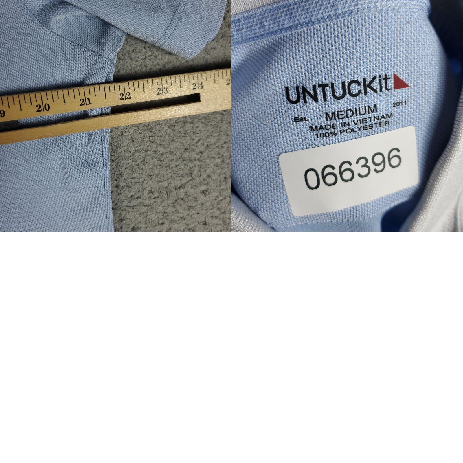 UNTUCKit UNTUCKit Blue Polo Shirt Men's Size Medium Collared * User: UNTUCKit Blue Collared Polo Shirt Men's Size Medium * Size US M / EU 48-50 / 2 - 8 Thumbnail