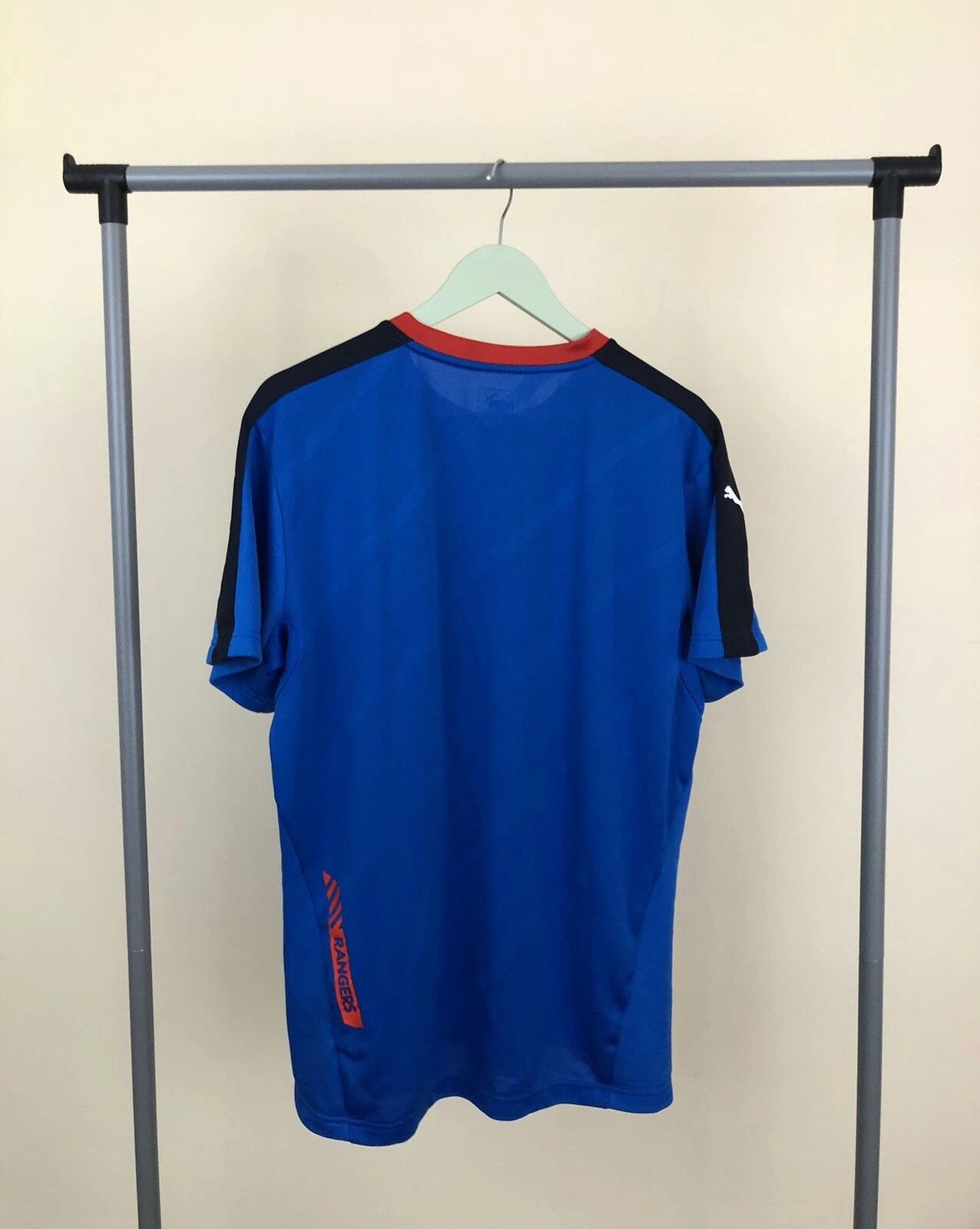 Puma FC Rangers Glasgow 2015-2016 Football Training Shirt Mens XL Size US XL / EU 56 / 4 - 4 Thumbnail