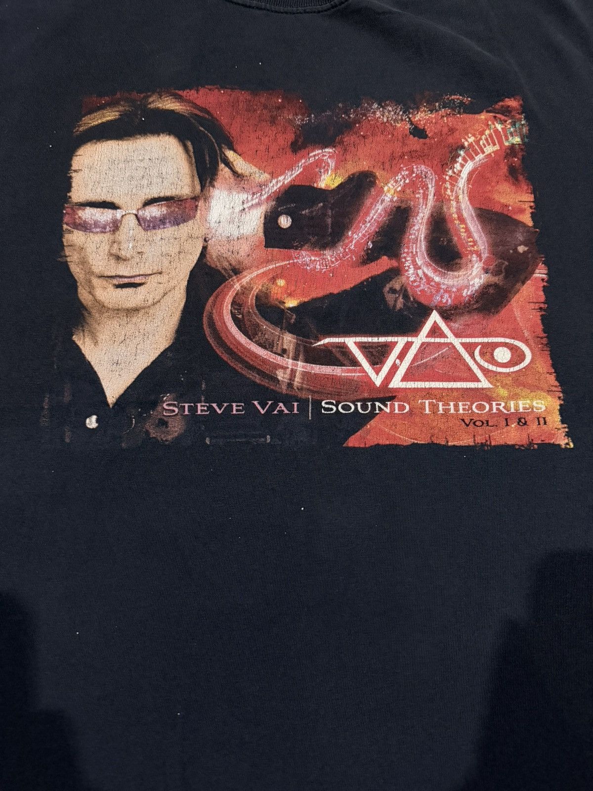 Band Tees Vintage Y2K Steve Vai's “Sound Theories Volumes I & II" Size US L / EU 52-54 / 3 - 3 Thumbnail