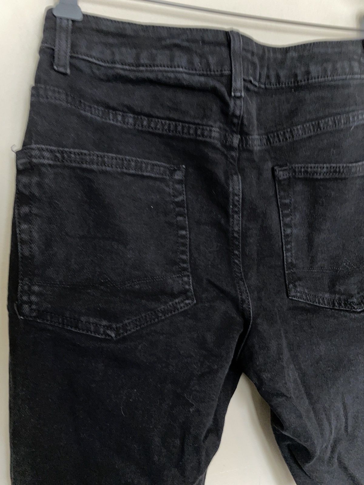 Asos × Vintage ASOS Design Black Denim Jean SHORTS Jorts 30 made in Egypt 🔥 Size US 30 / EU 46 - 6 Thumbnail