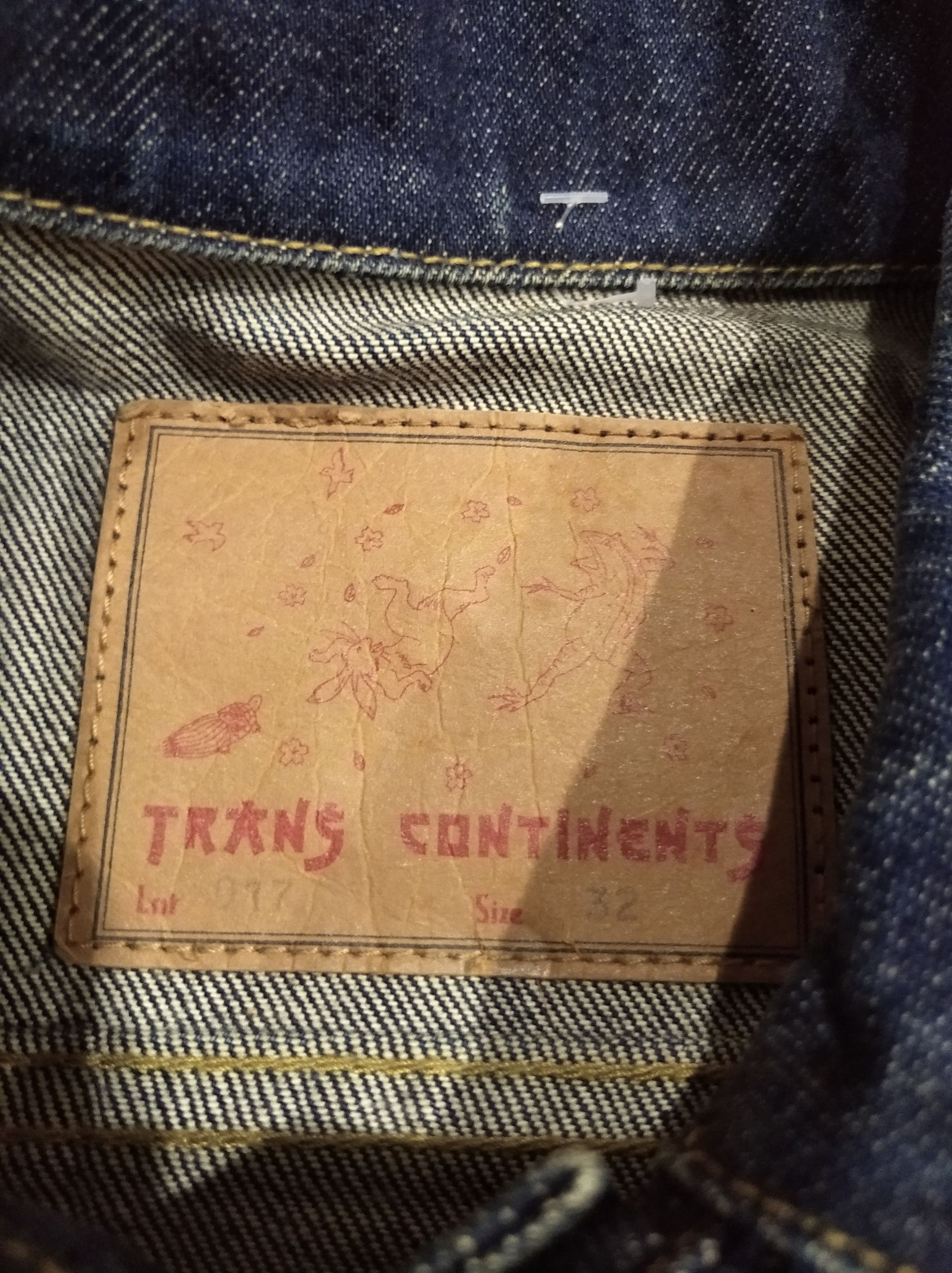 If Six Was Nine × Japanese Brand Trans continents Japan jeans jacket size small Size US S / EU 44-46 / 1 - 3 Thumbnail