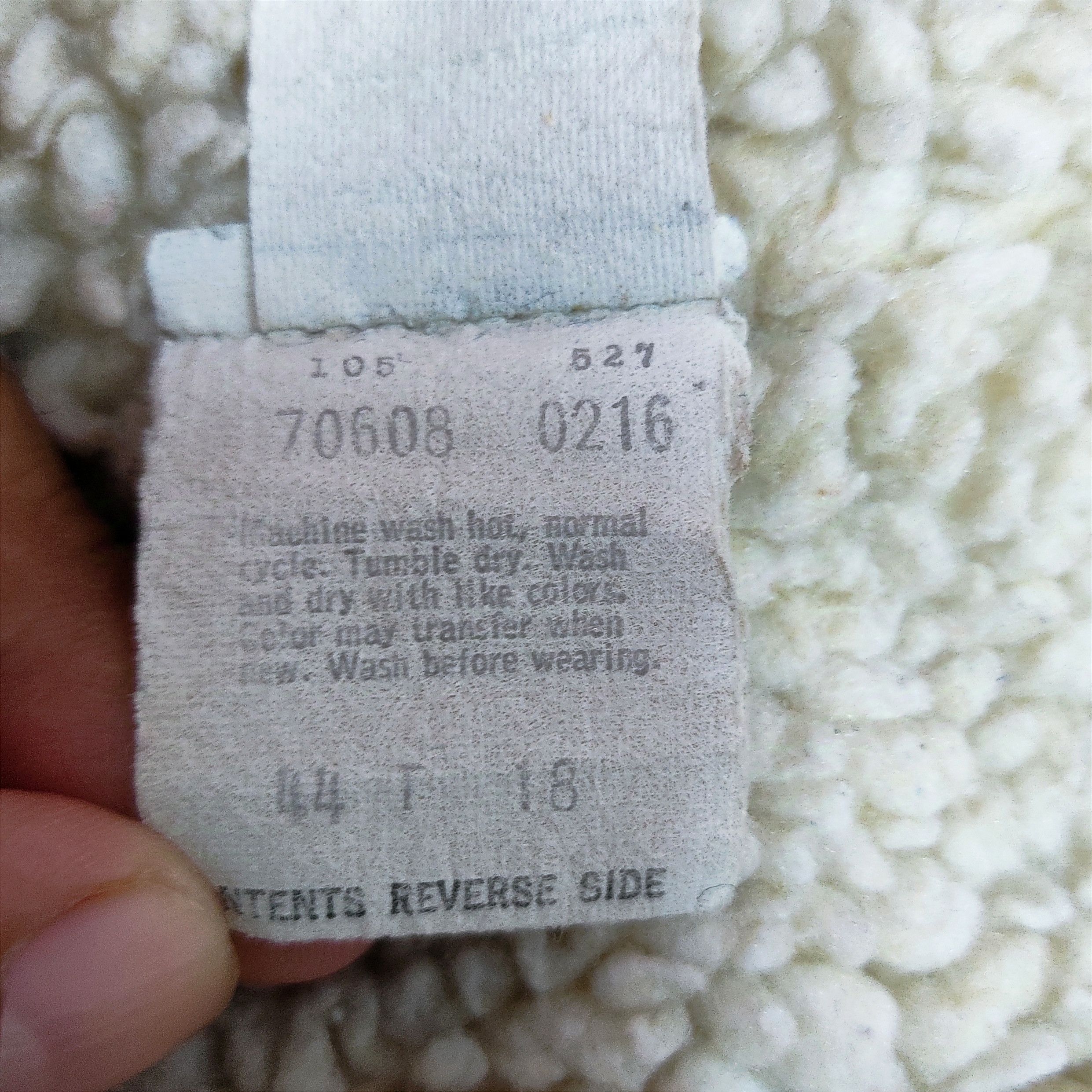 Levi's Vintage 80s Levi's Sherpa Lined Distressed Trucker Jacket Size US S / EU 44-46 / 1 - 12 Thumbnail